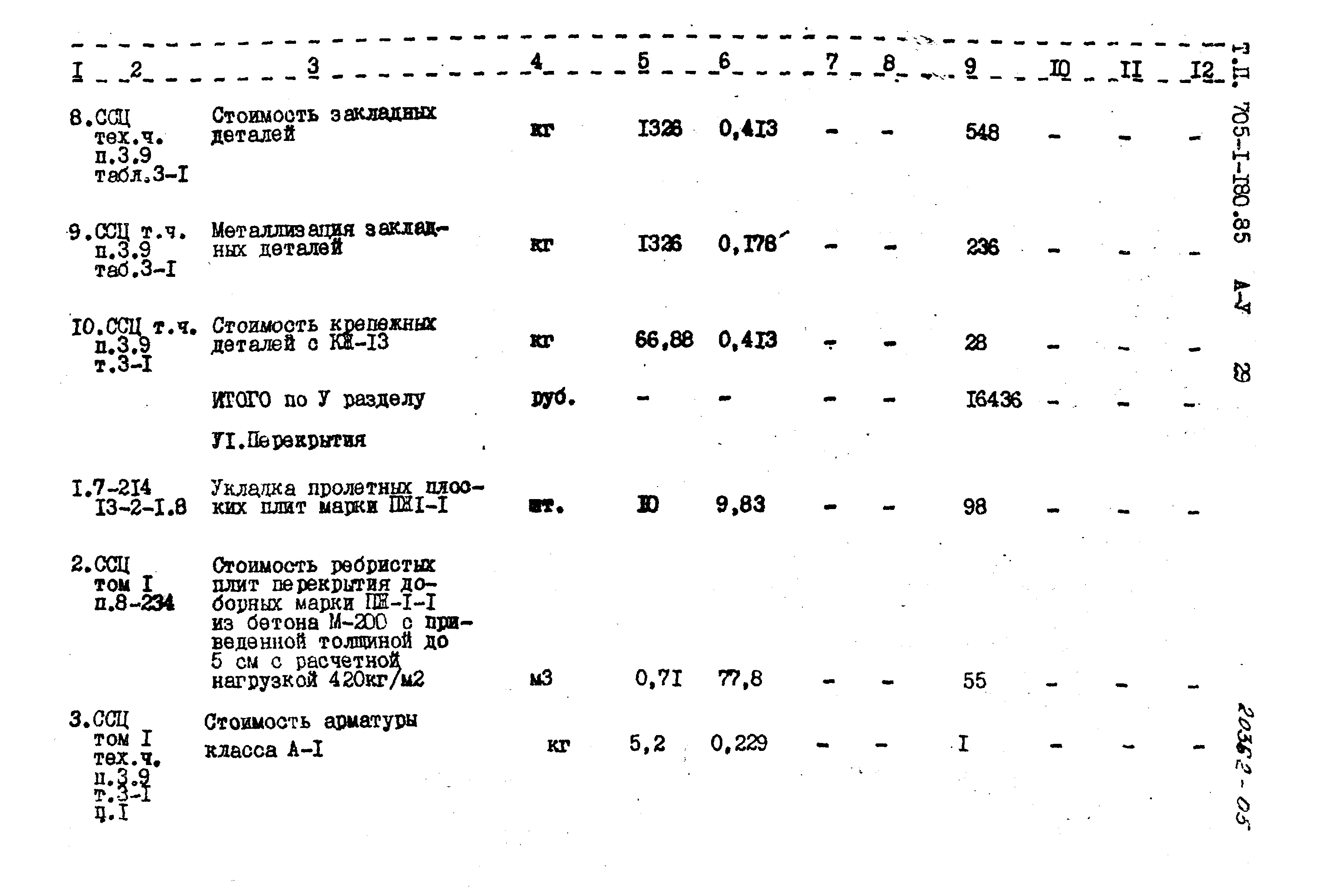 Типовой проект 705-1-180.85