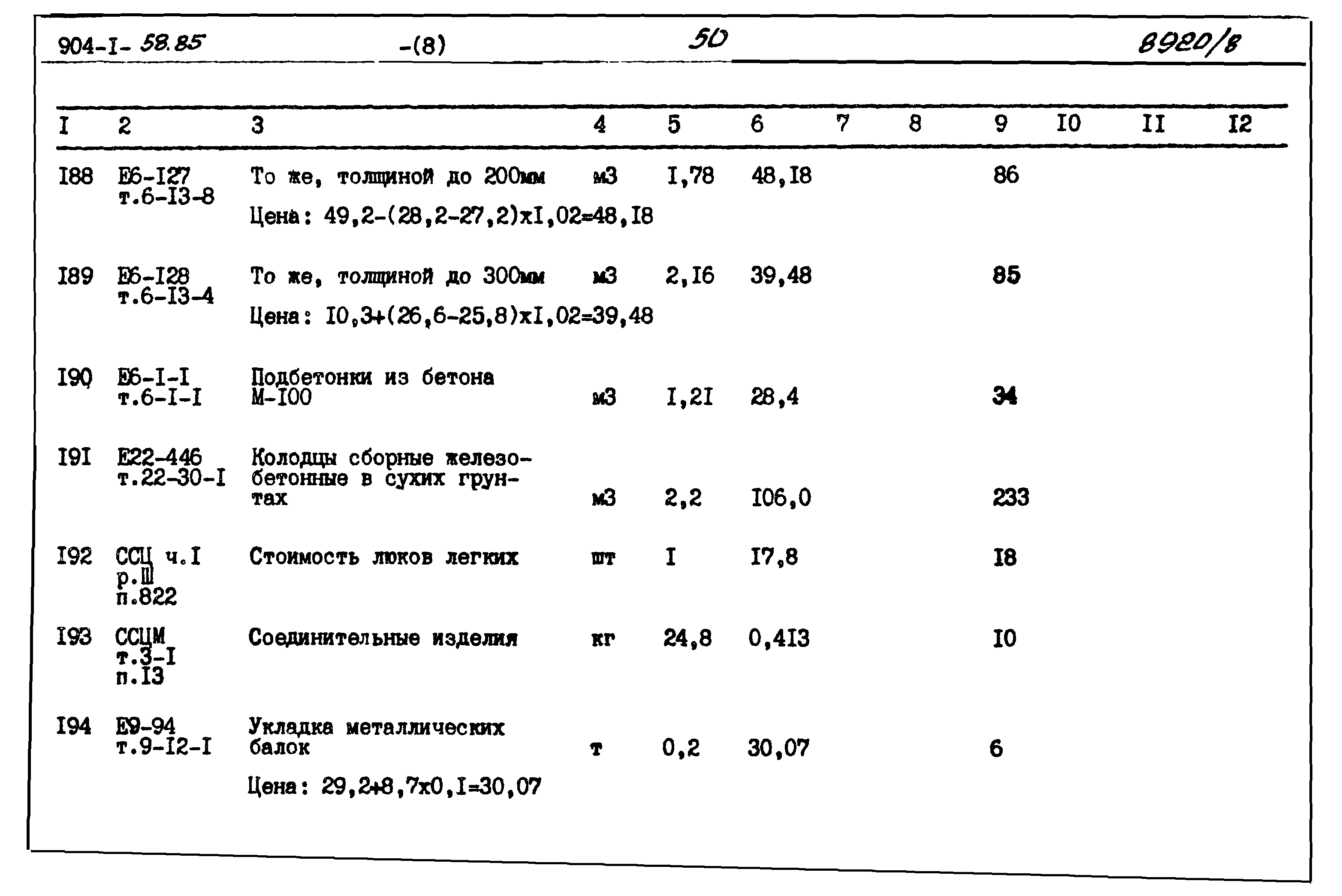 Типовой проект 904-1-58.85