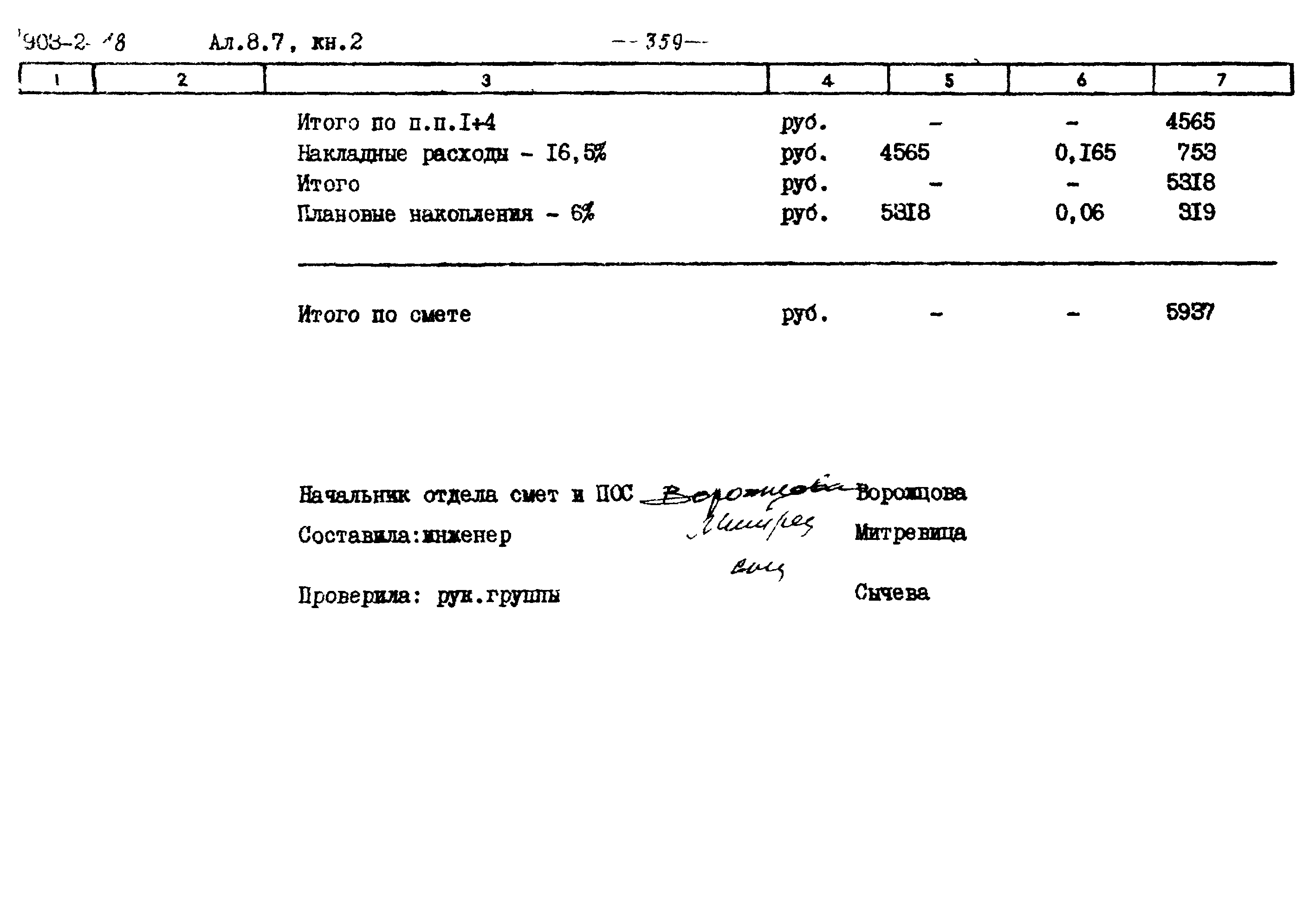 Типовой проект 903-2-18