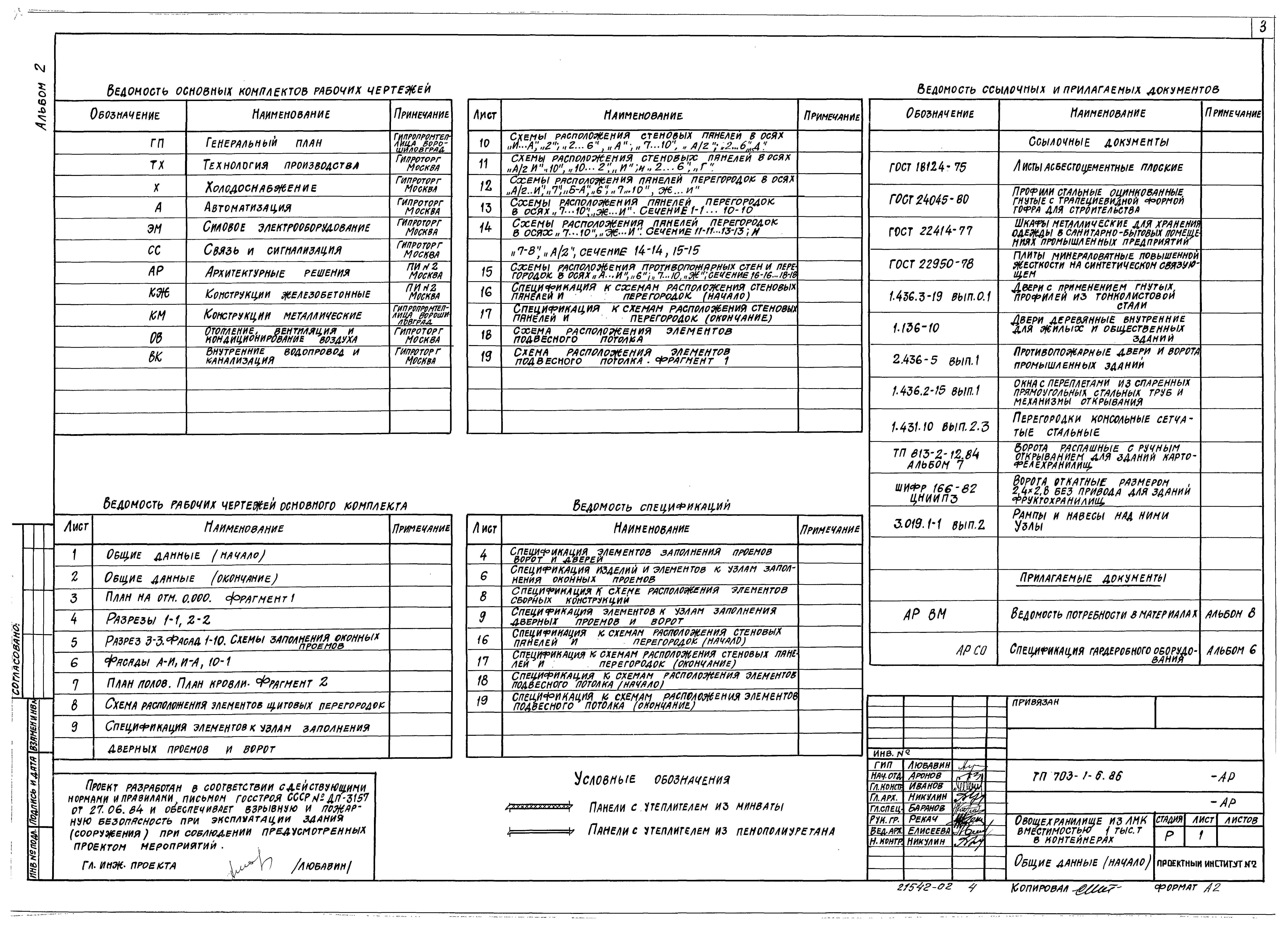 Типовой проект 703-1-6.86