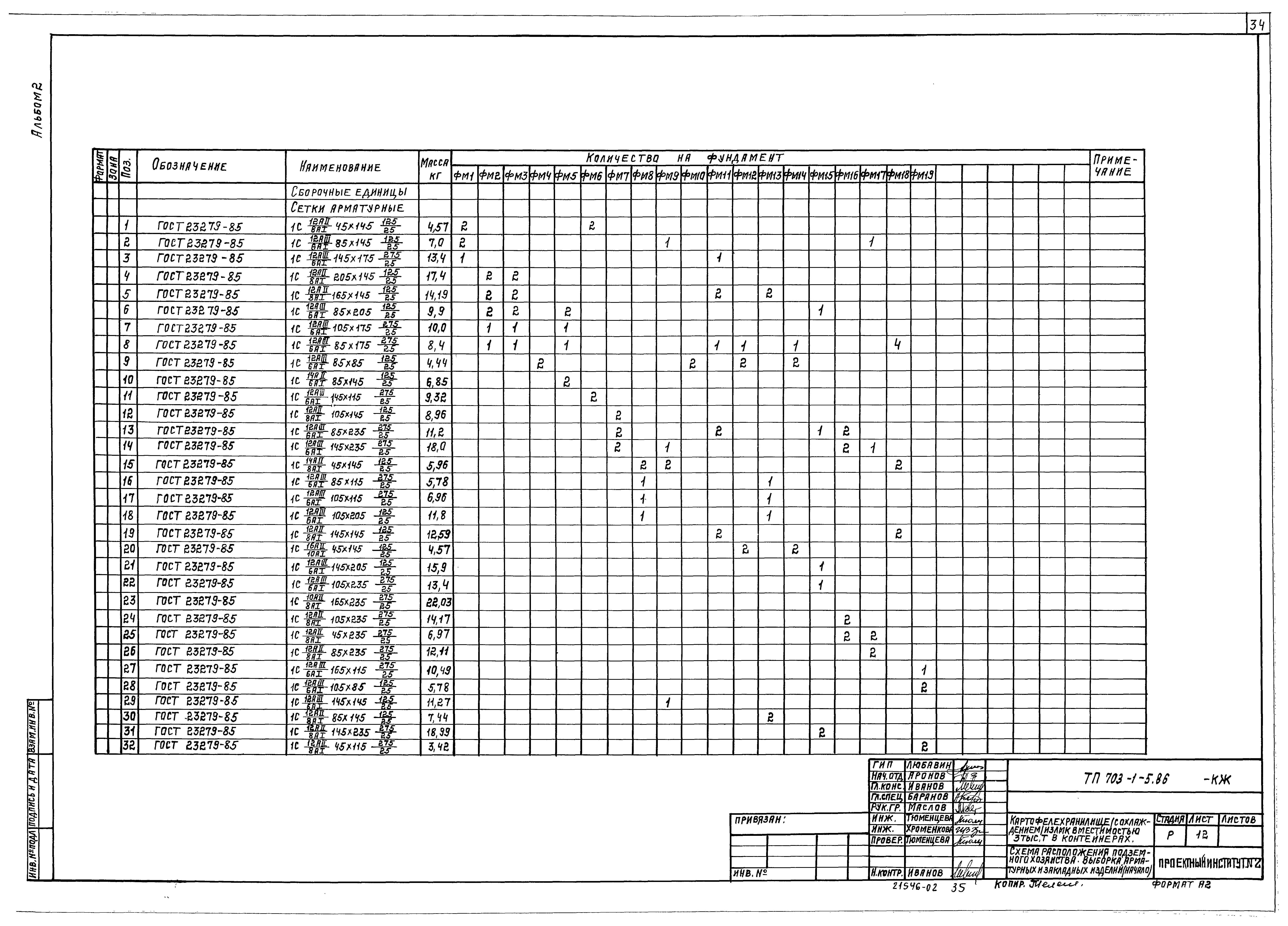 Типовой проект 703-1-5.86