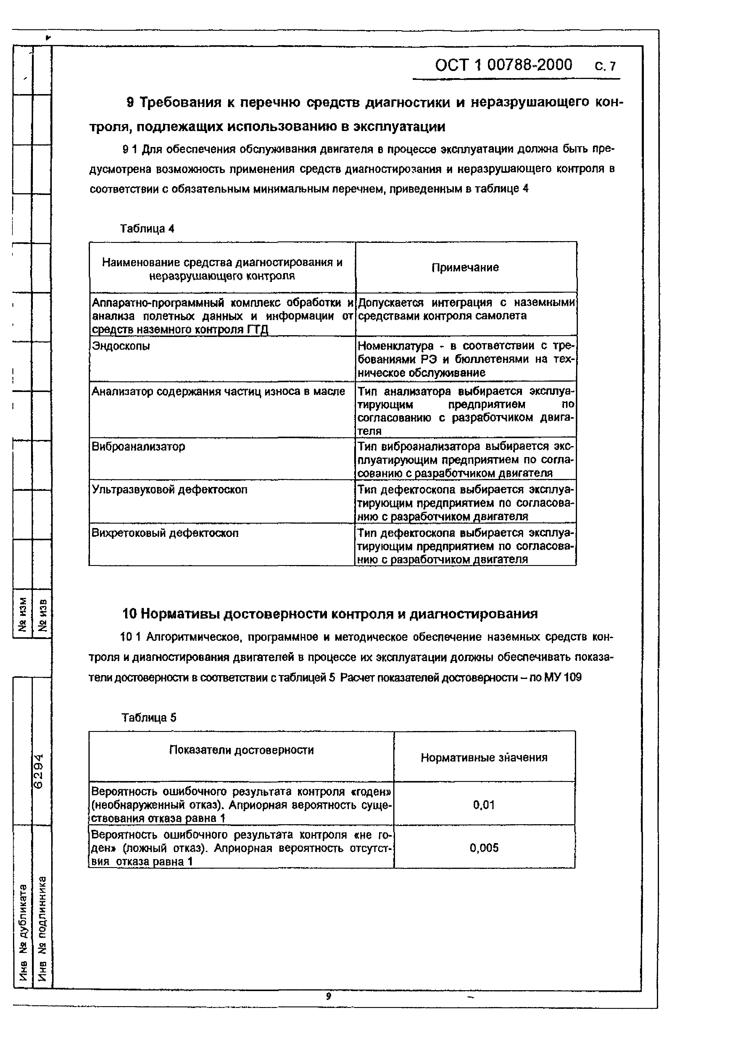 ОСТ 1 00788-2000