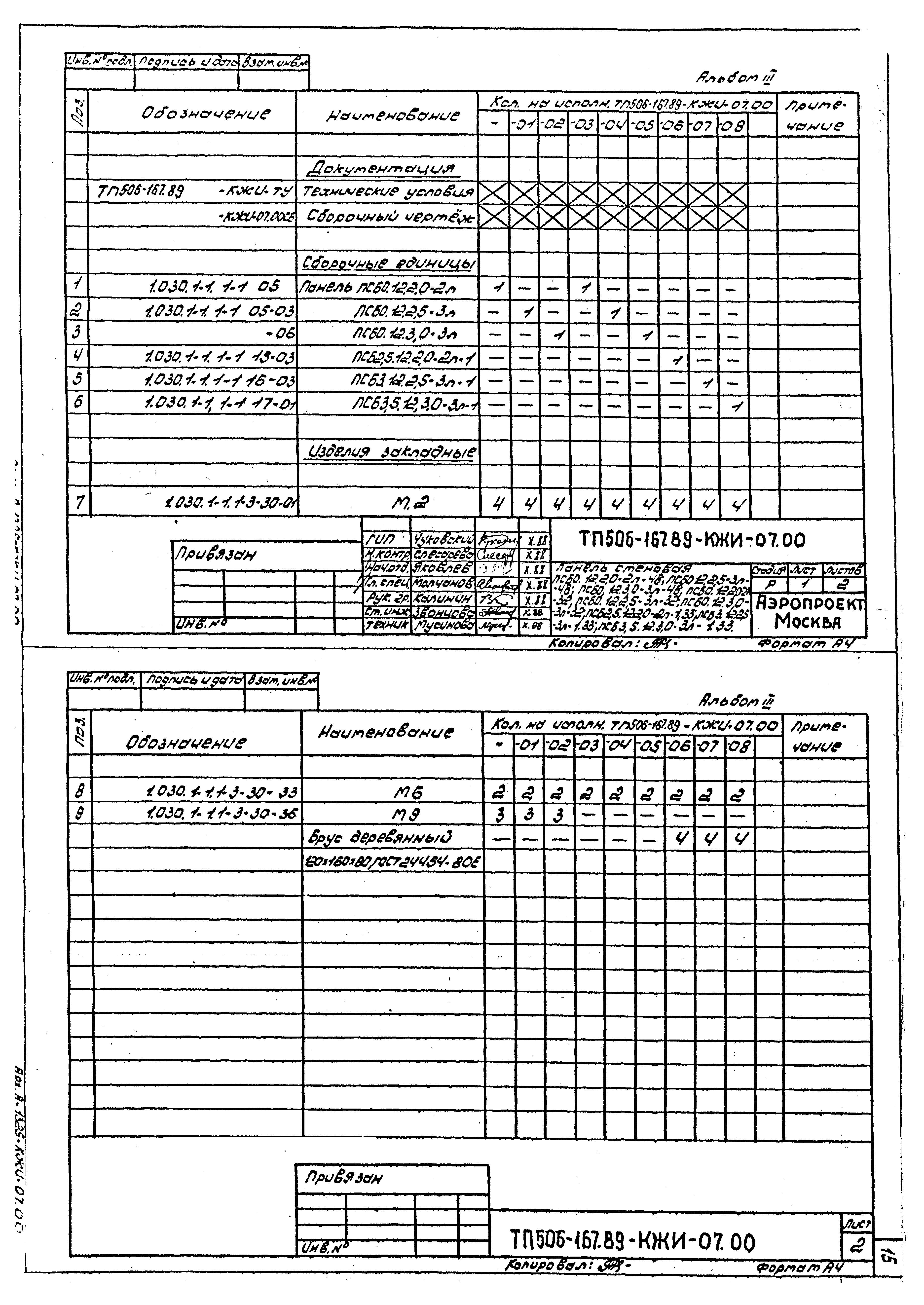 Типовой проект 506-167.89