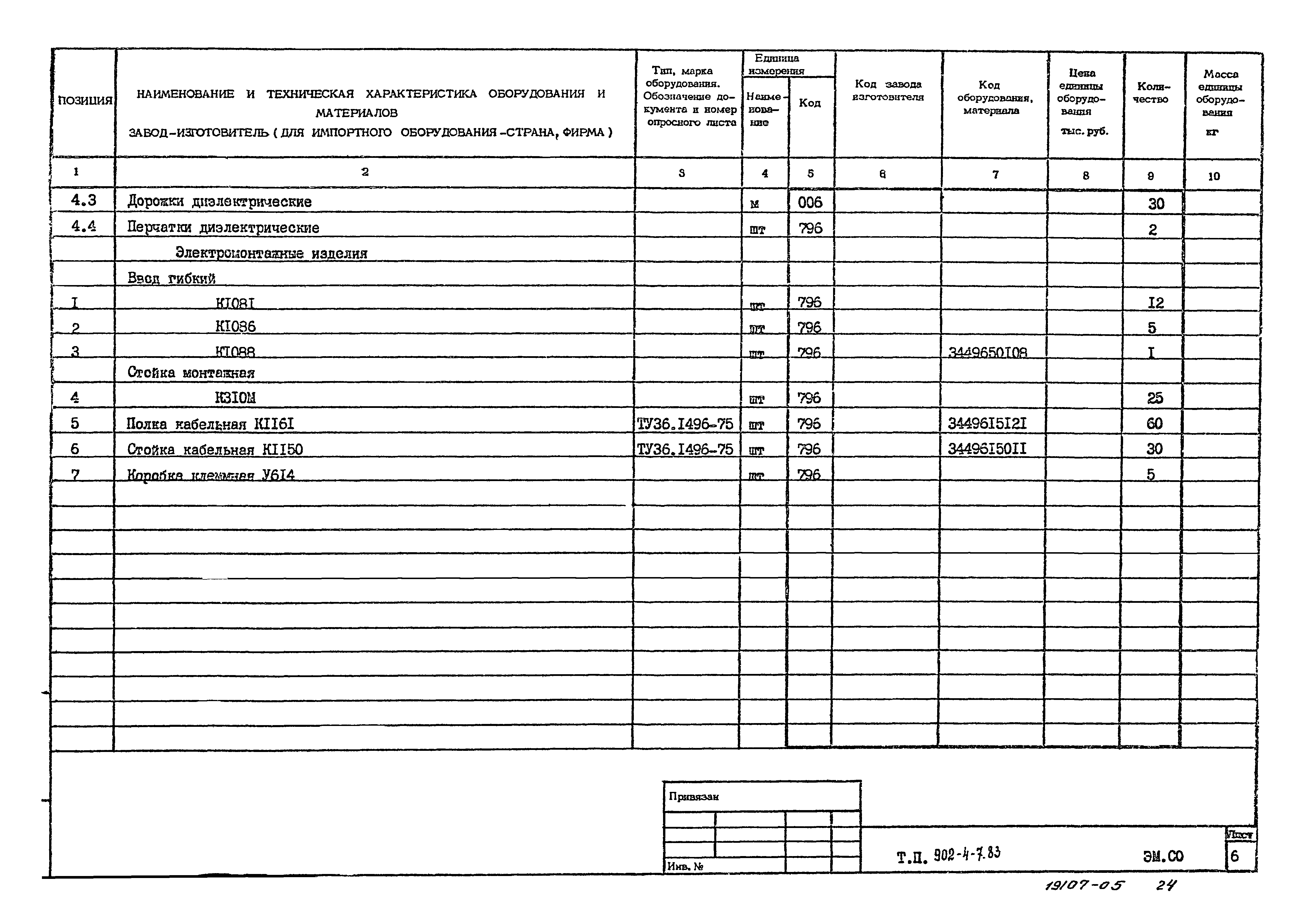 Типовой проект 902-4-8м.83