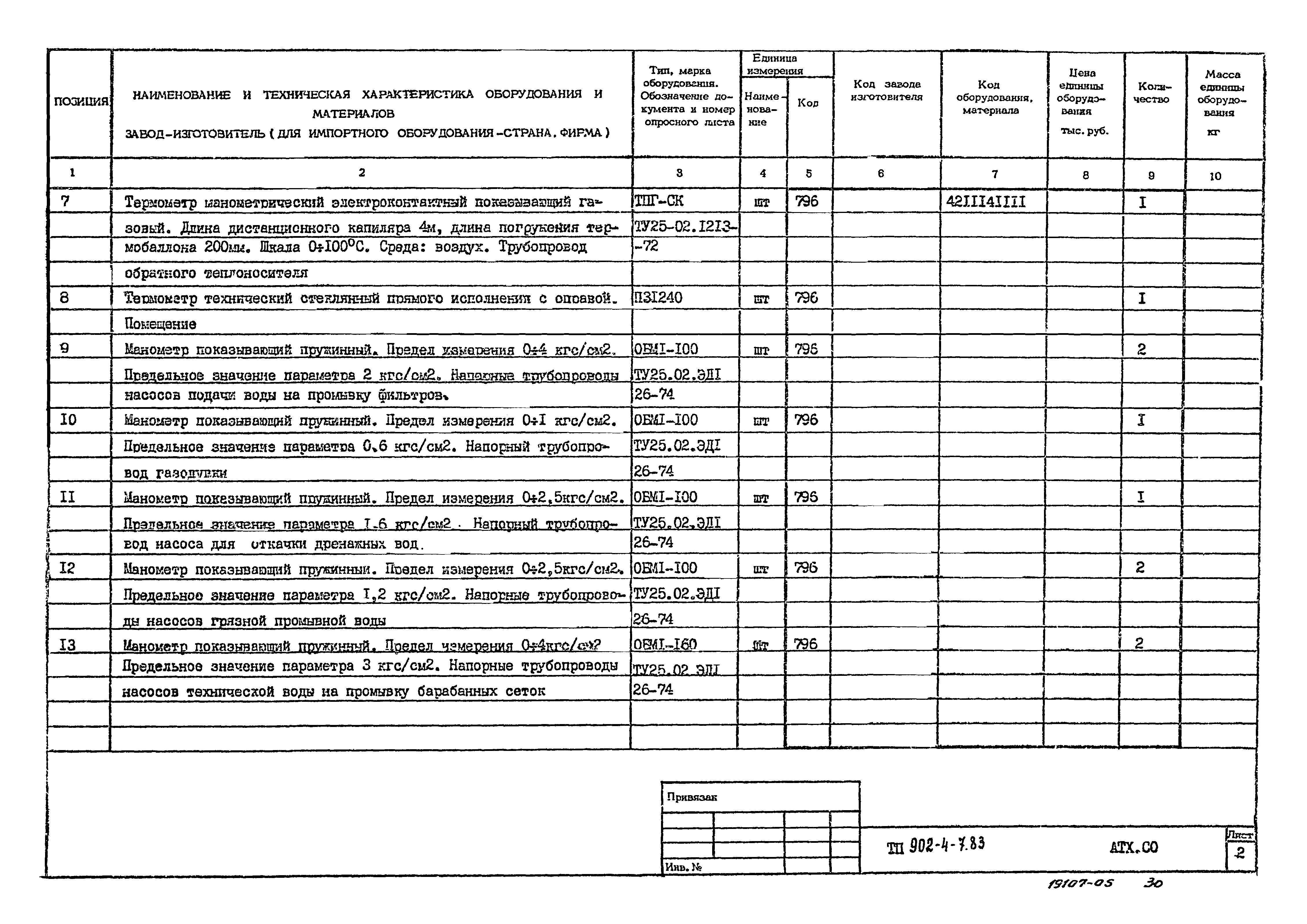 Типовой проект 902-4-8м.83