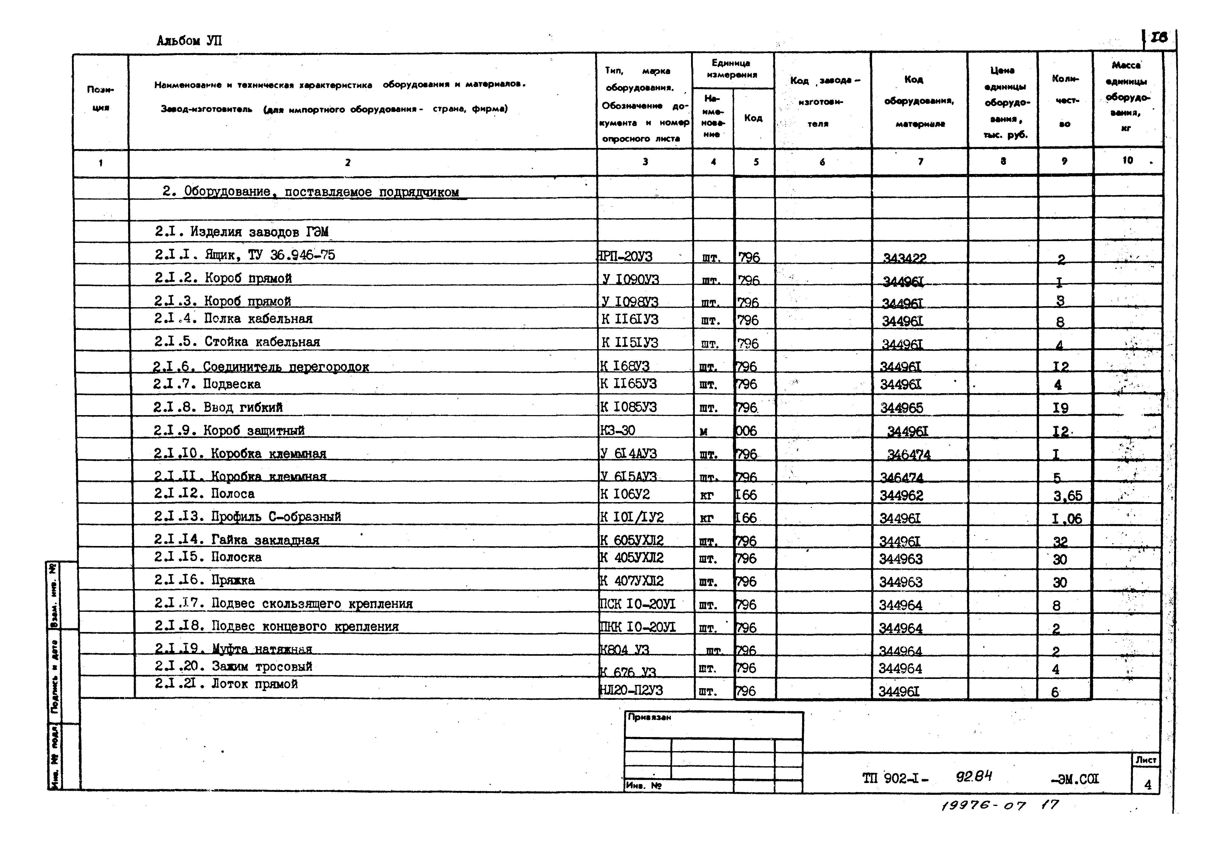 Типовой проект 902-1-93.84