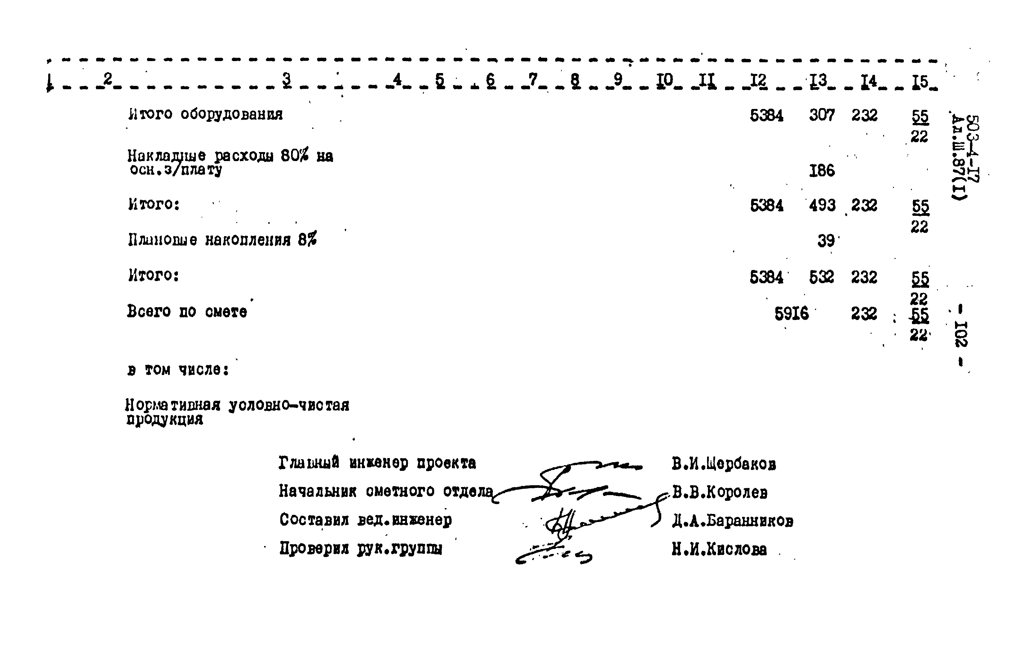 Типовой проект 503-4-17