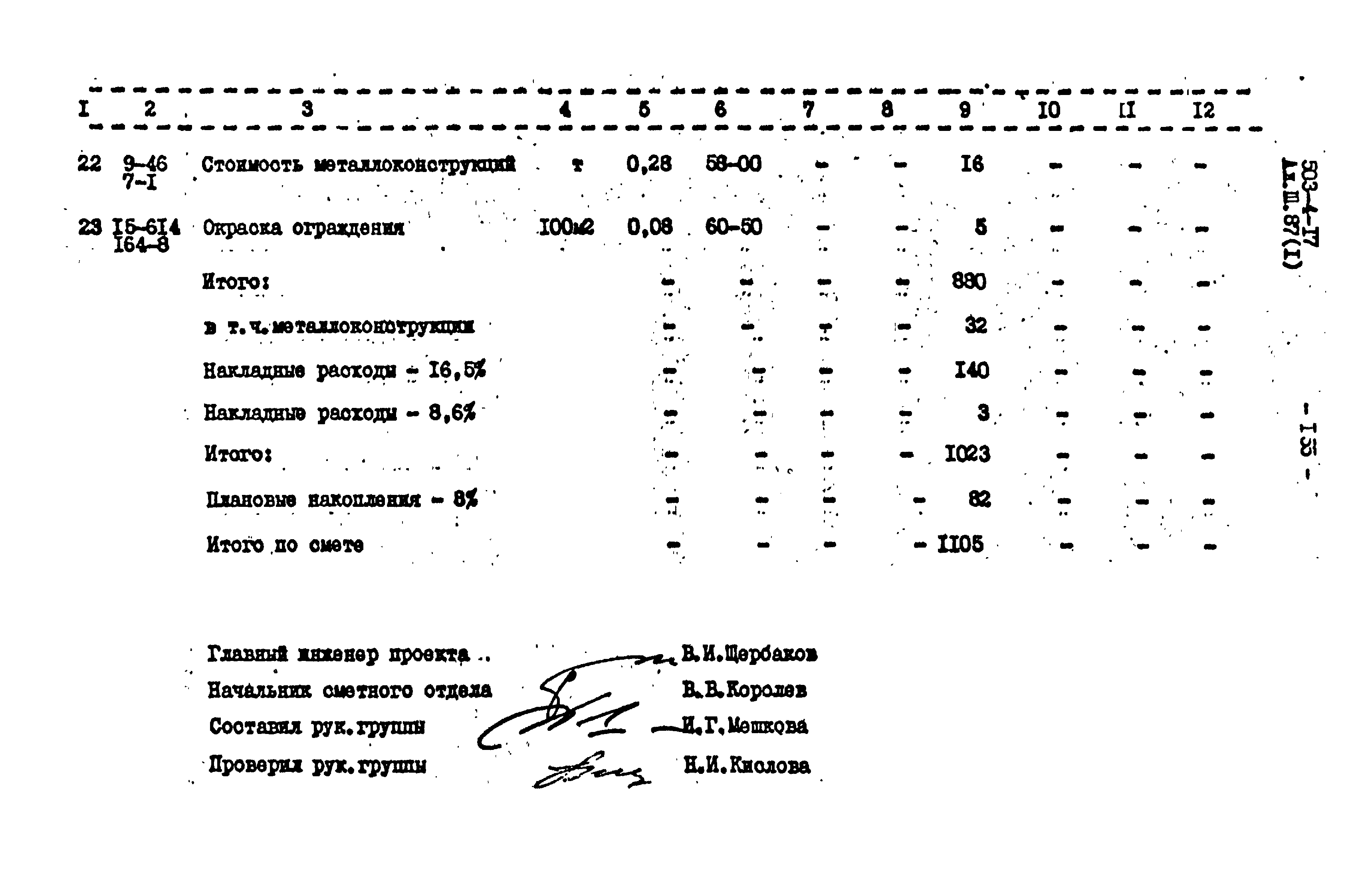 Типовой проект 503-4-17