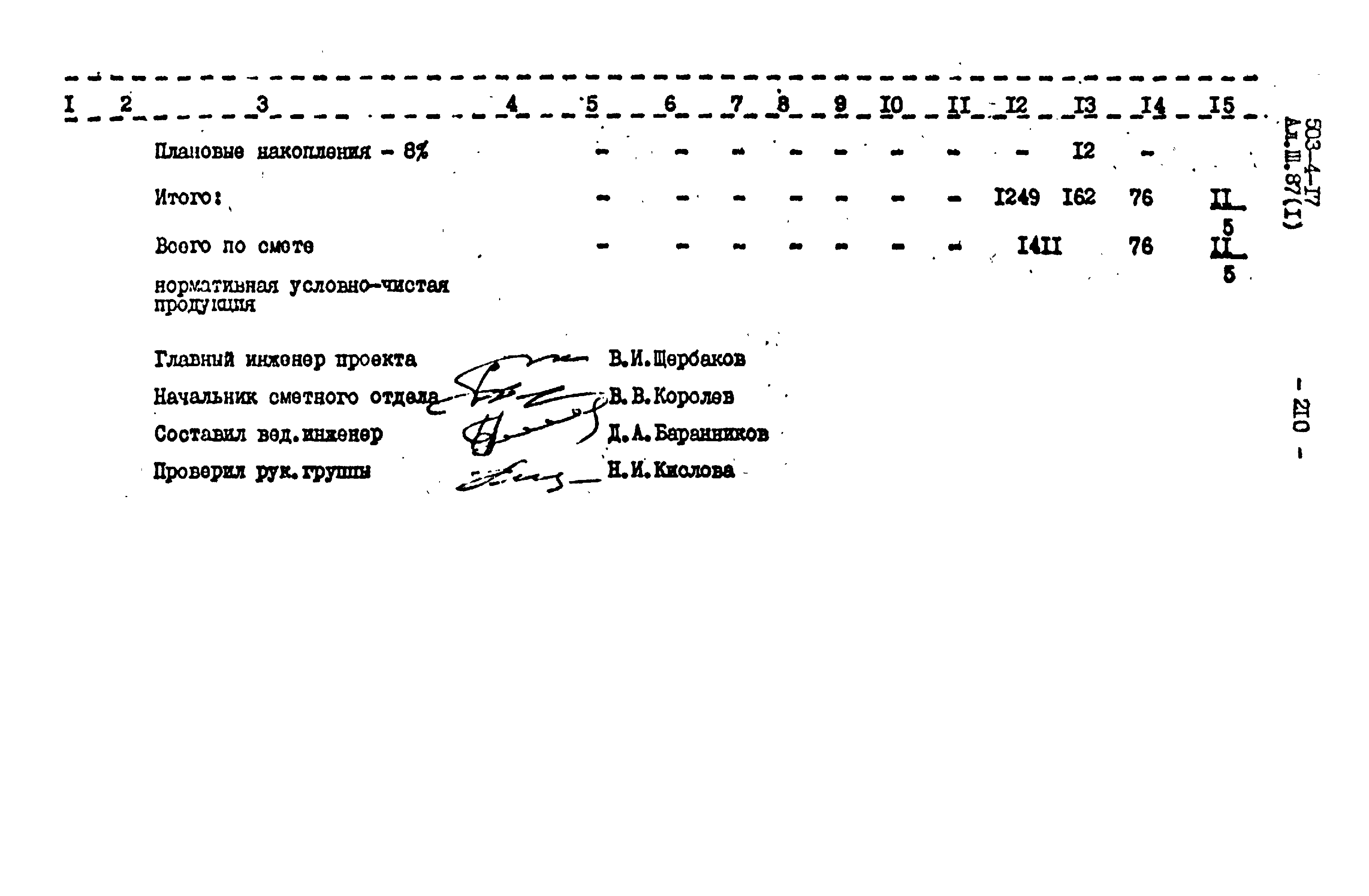 Типовой проект 503-4-17