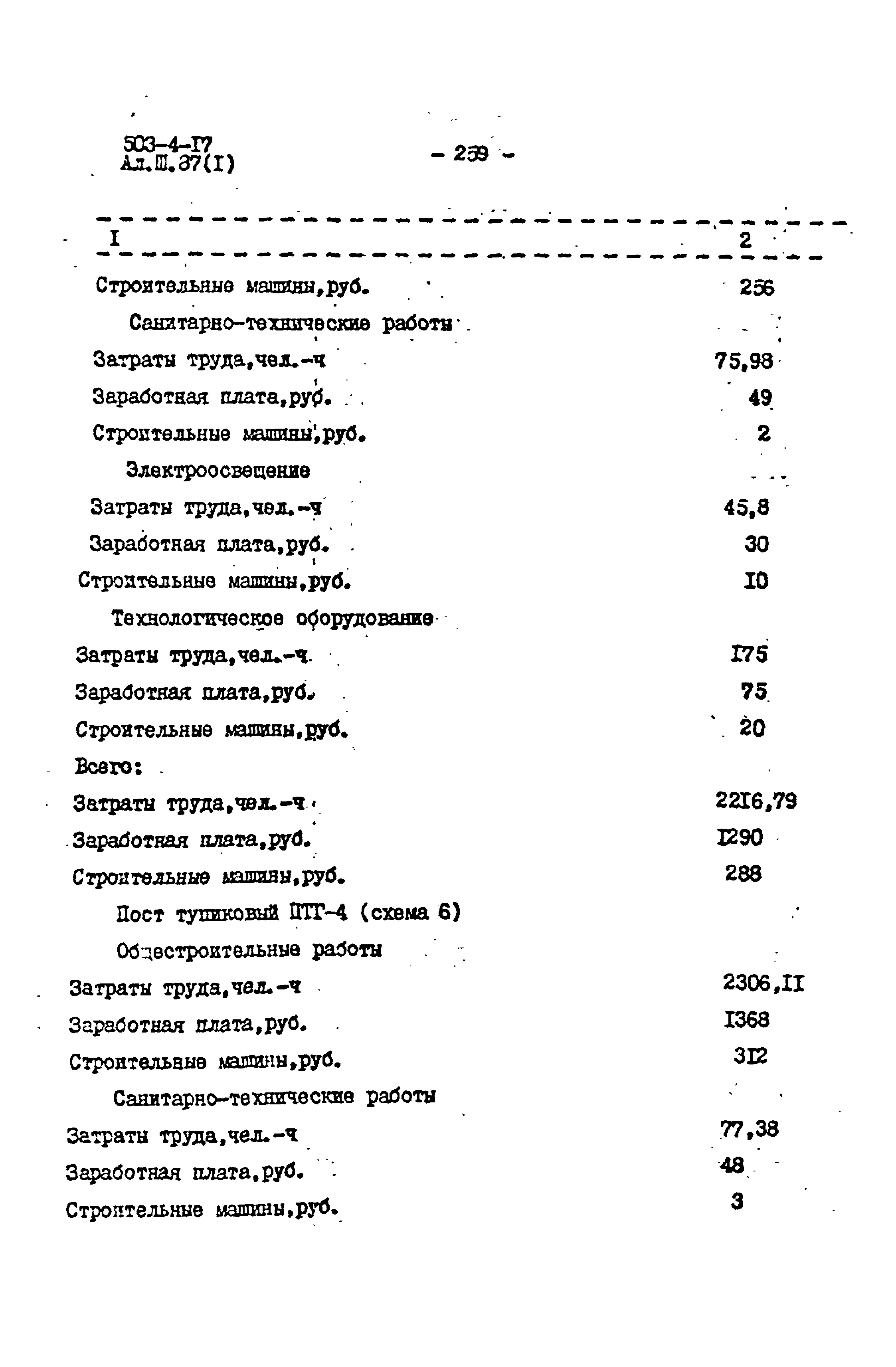 Типовой проект 503-4-17