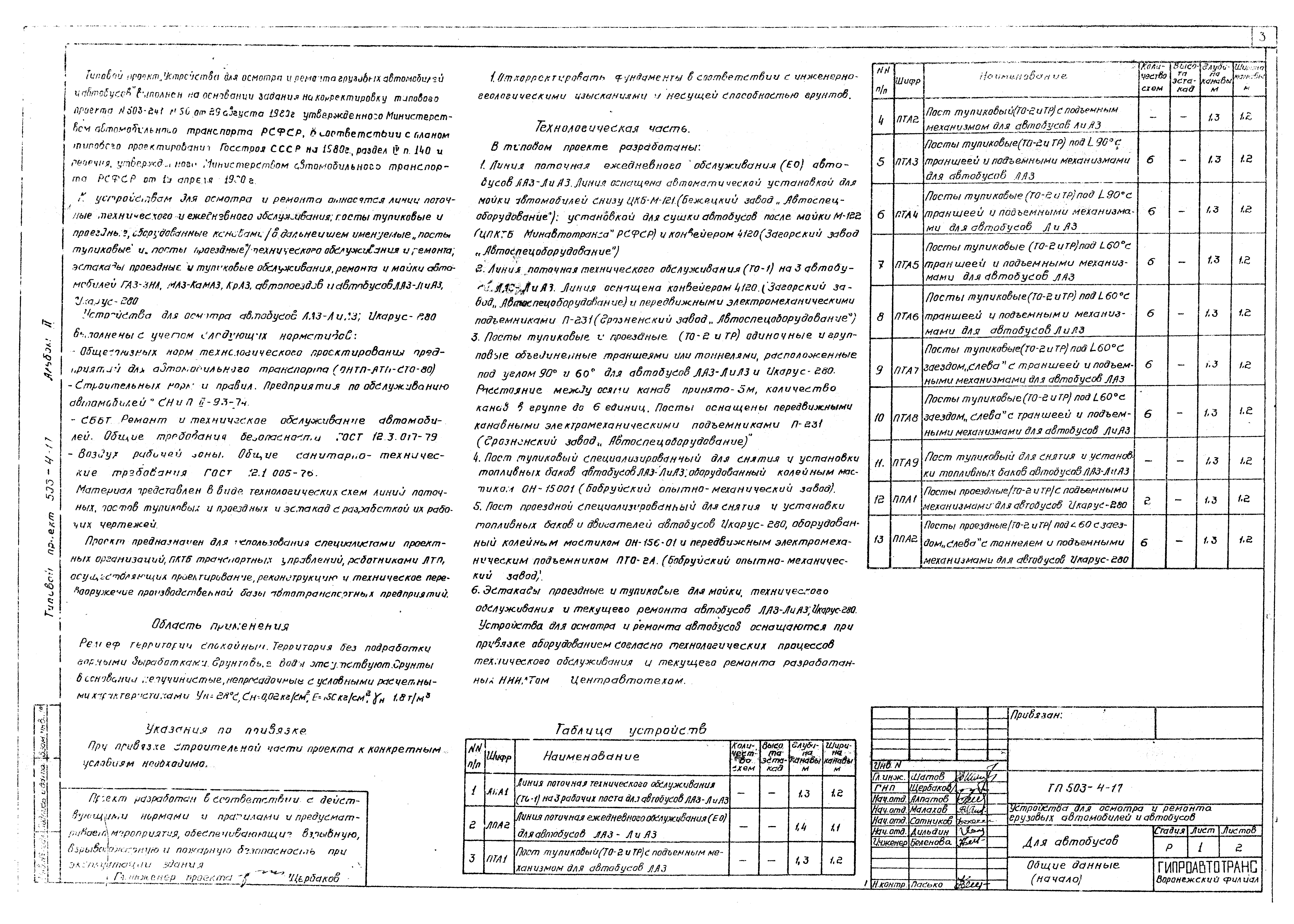 Типовой проект 503-4-17