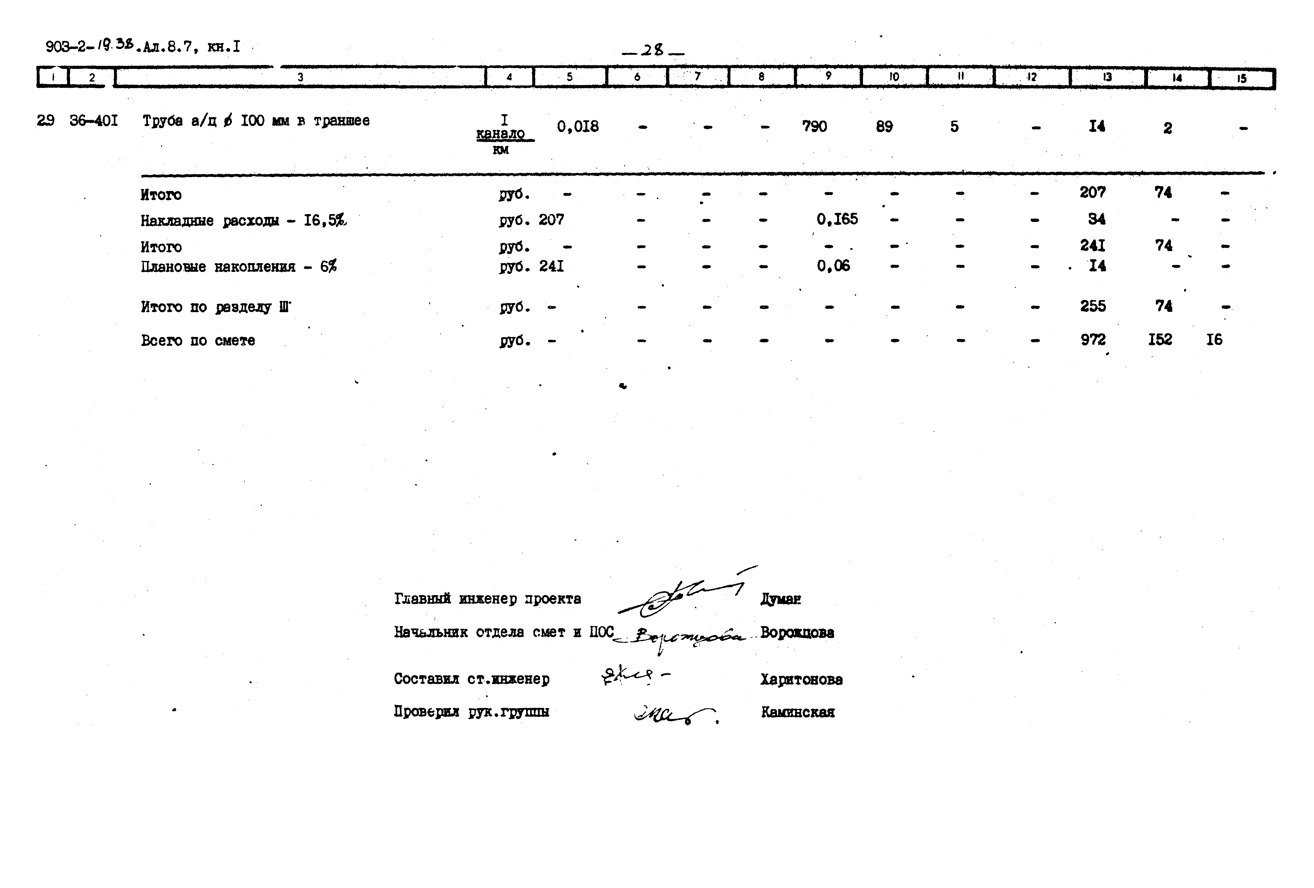 Типовой проект 903-2-19.83