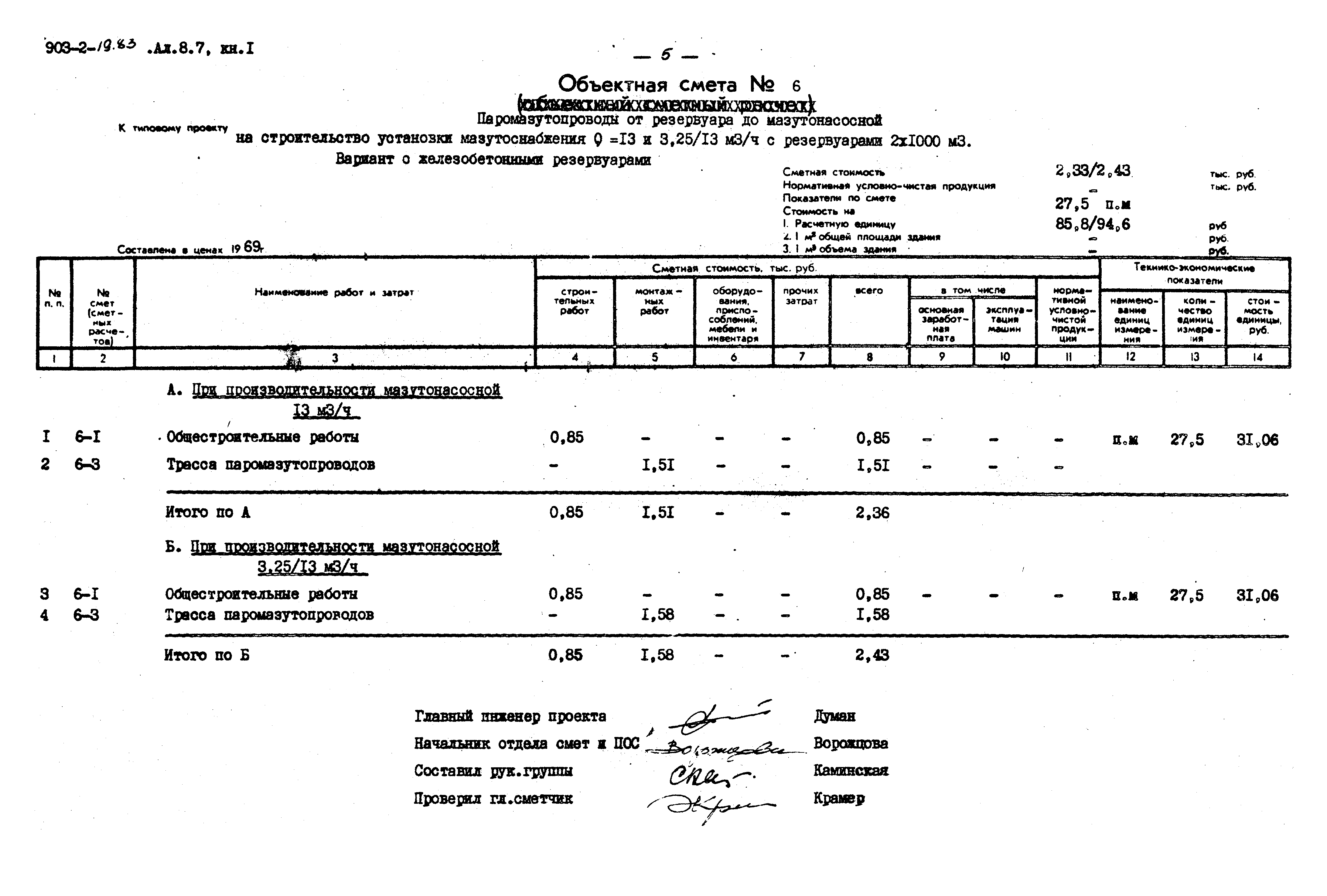 Типовой проект 903-2-19.83