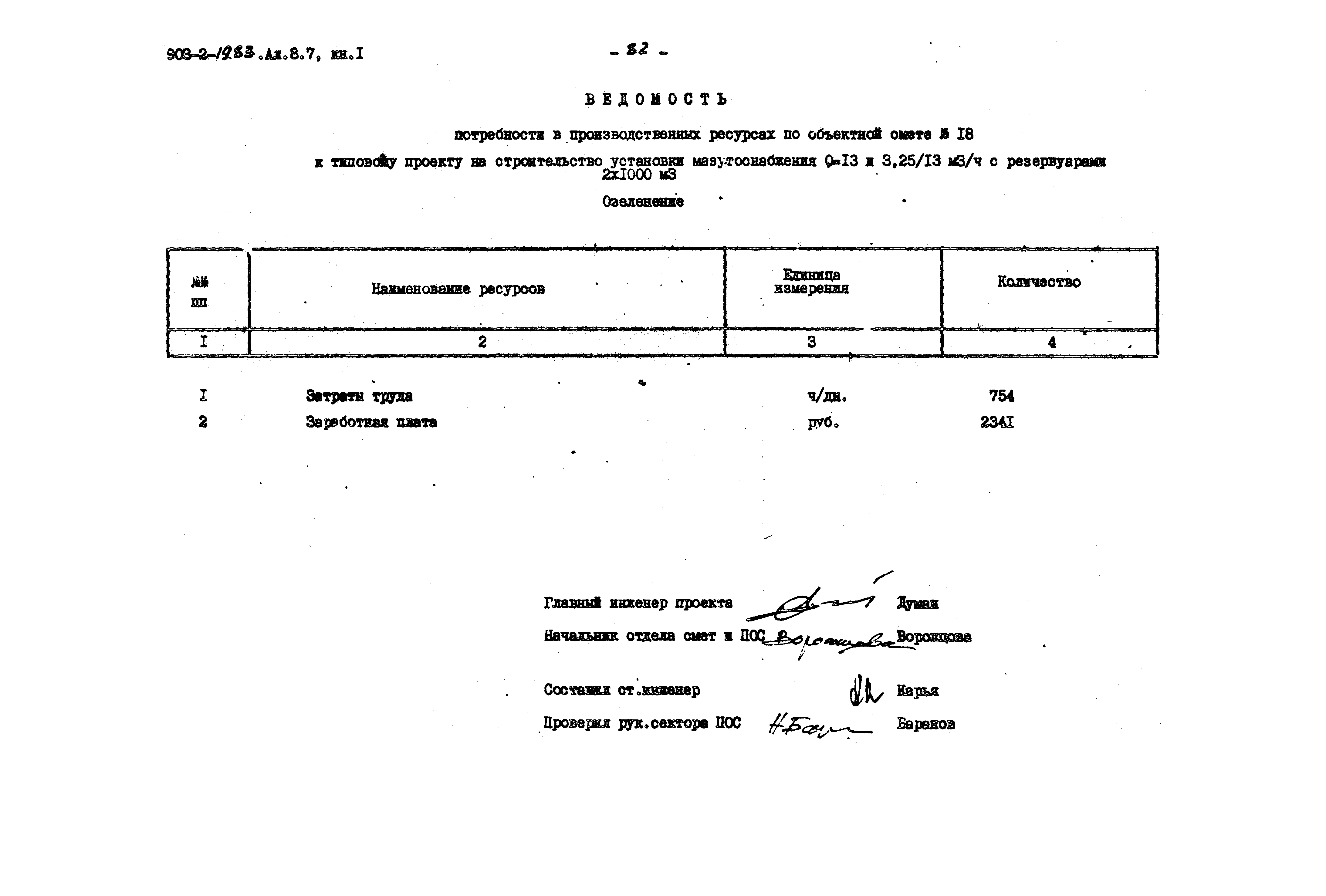 Типовой проект 903-2-19.83