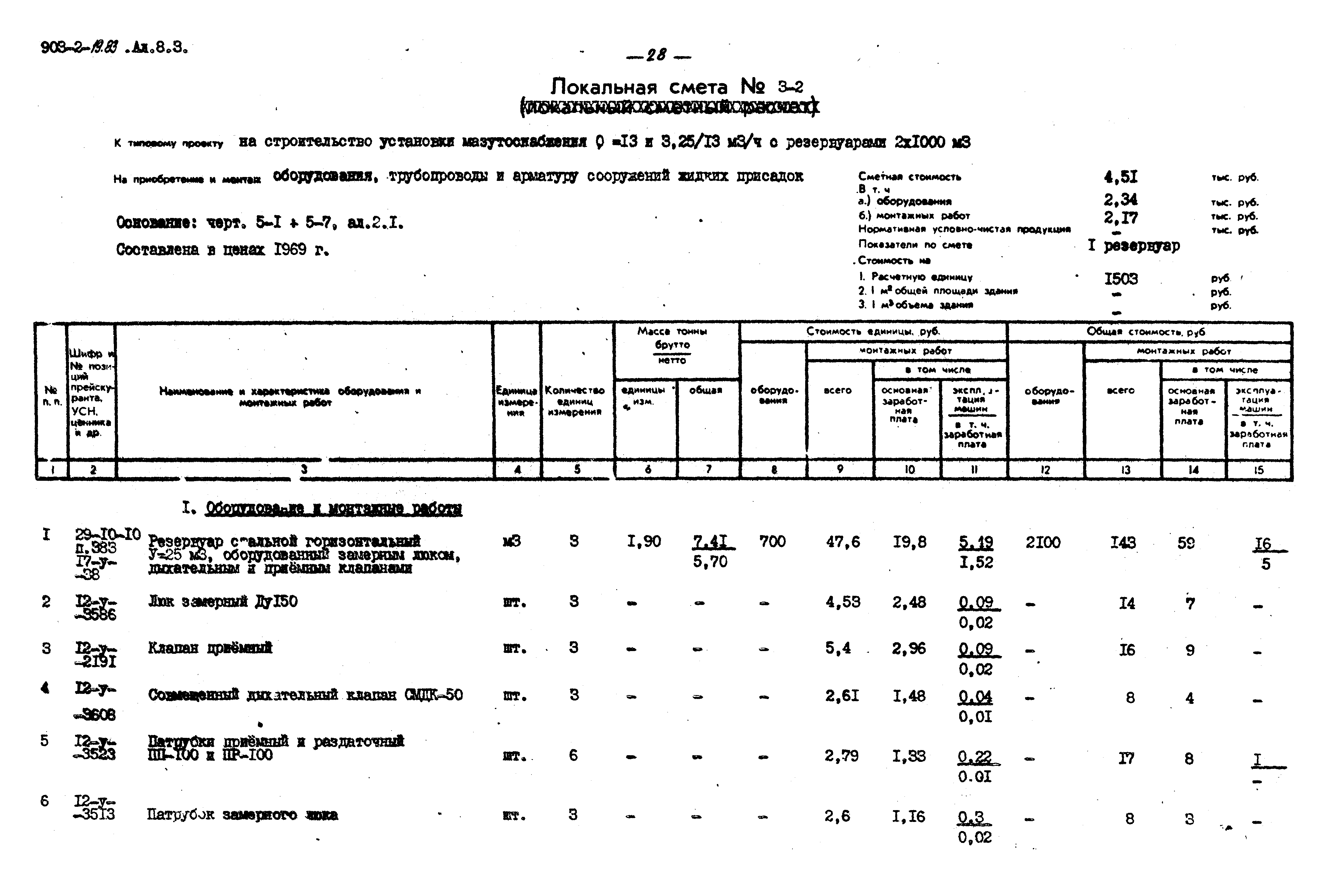 Типовой проект 903-2-19.83