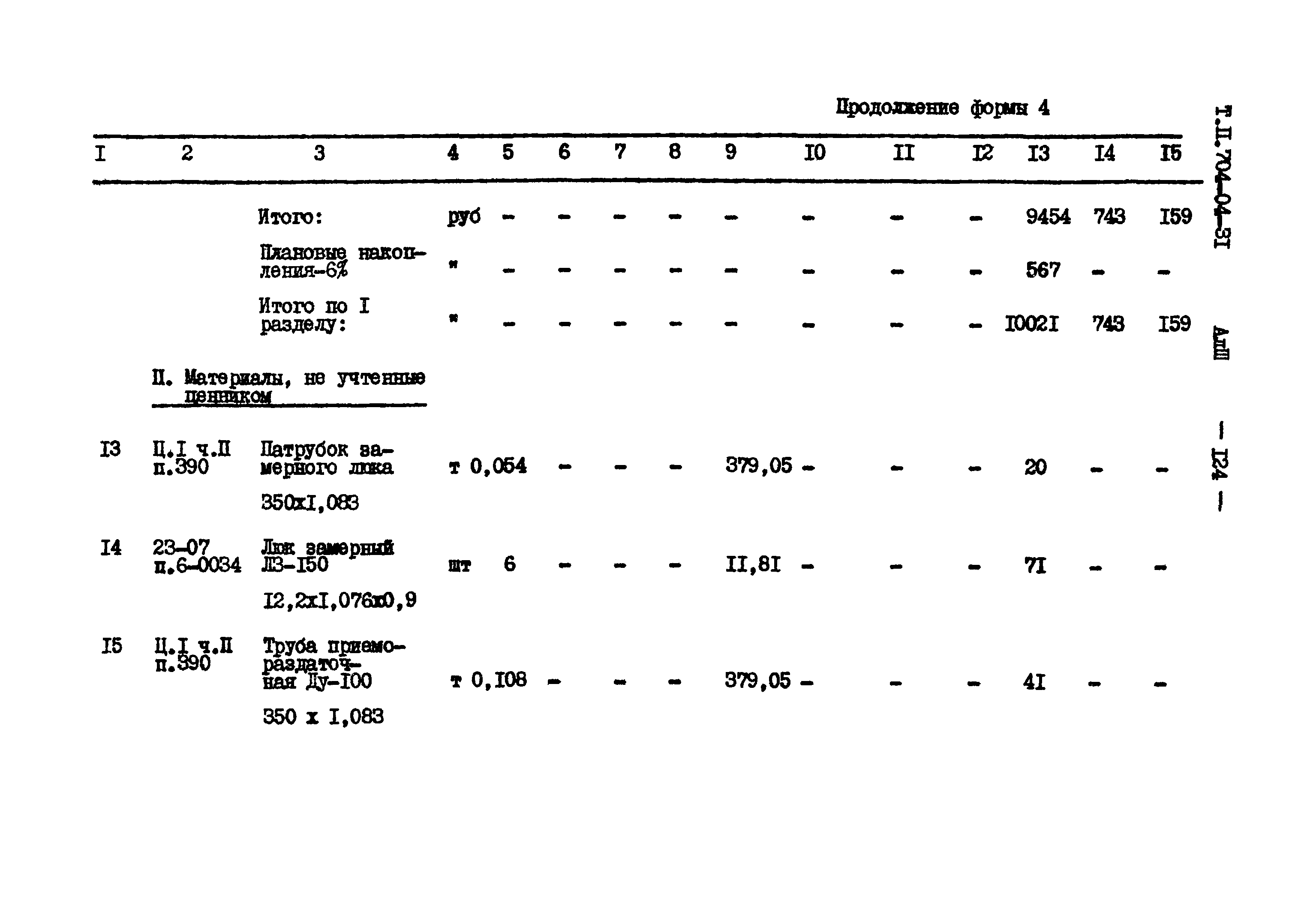 Типовые проектные решения 704-04-31