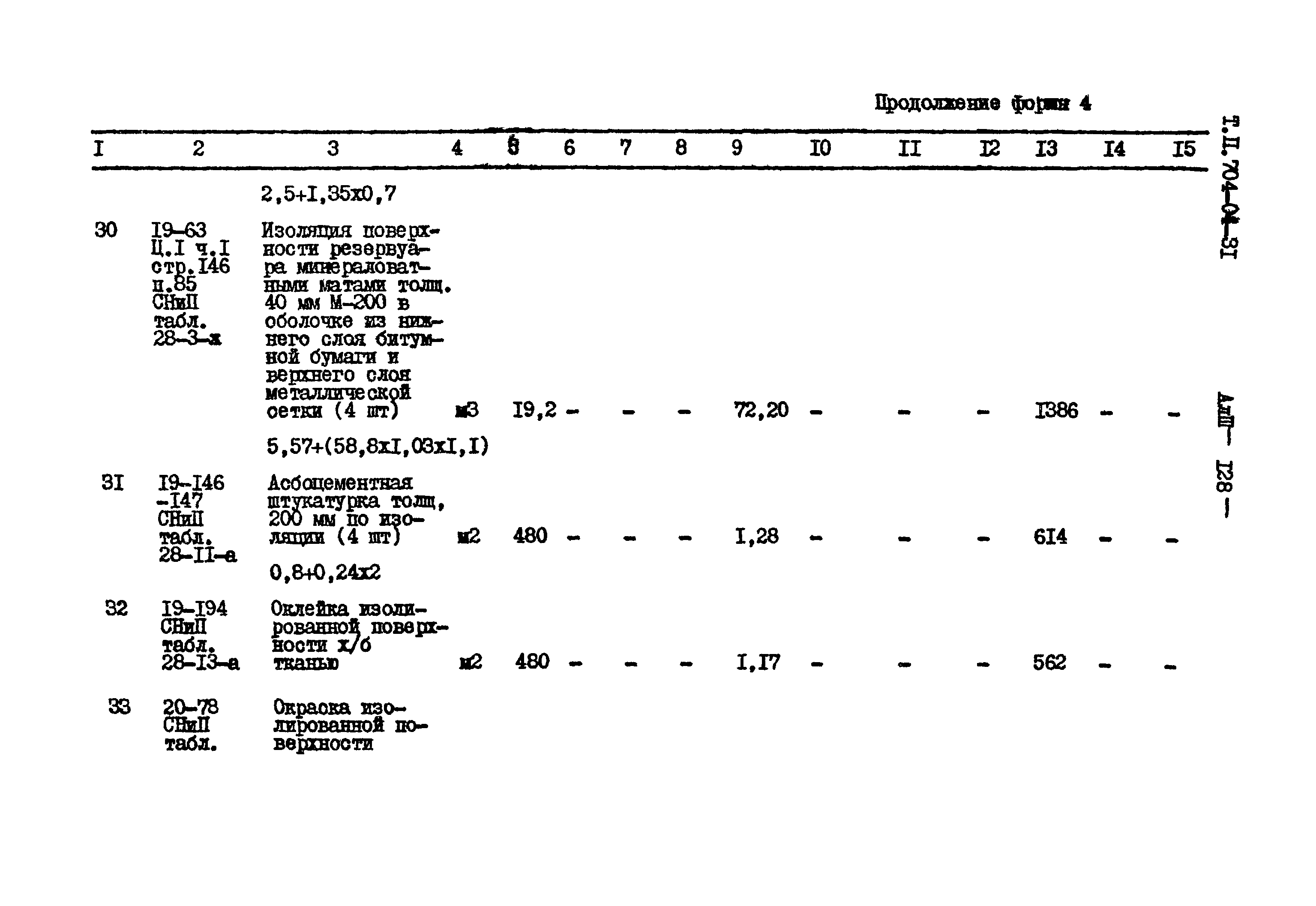 Типовые проектные решения 704-04-31