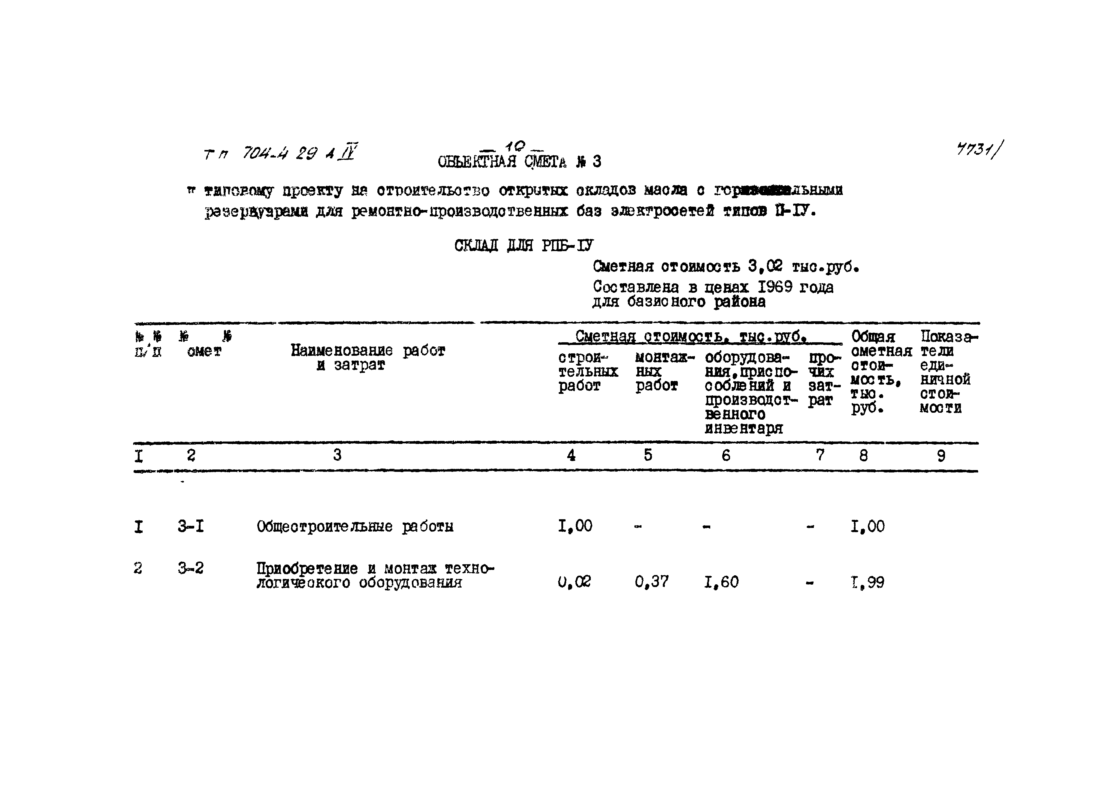 Типовой проект 704-4-29