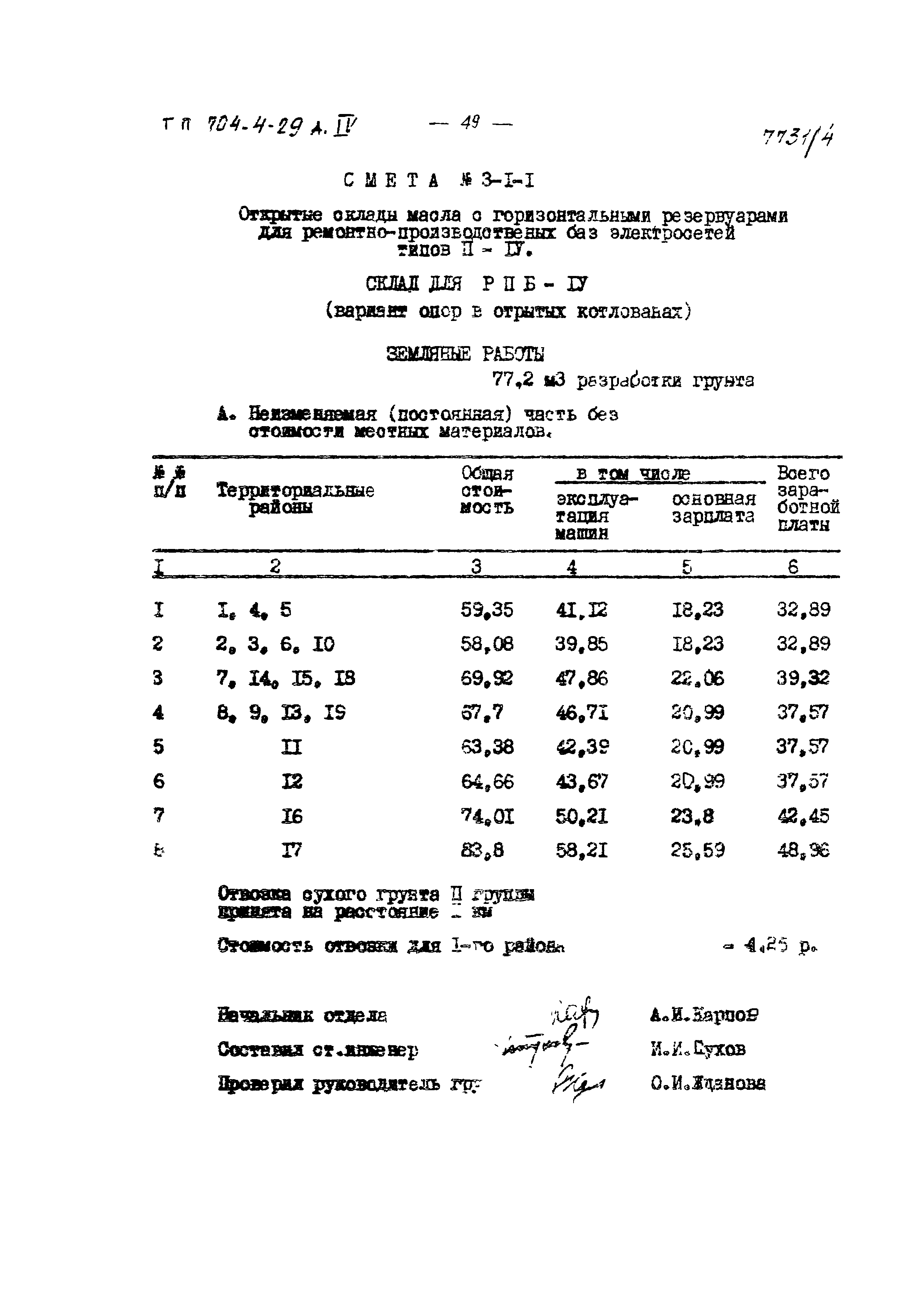 Типовой проект 704-4-29