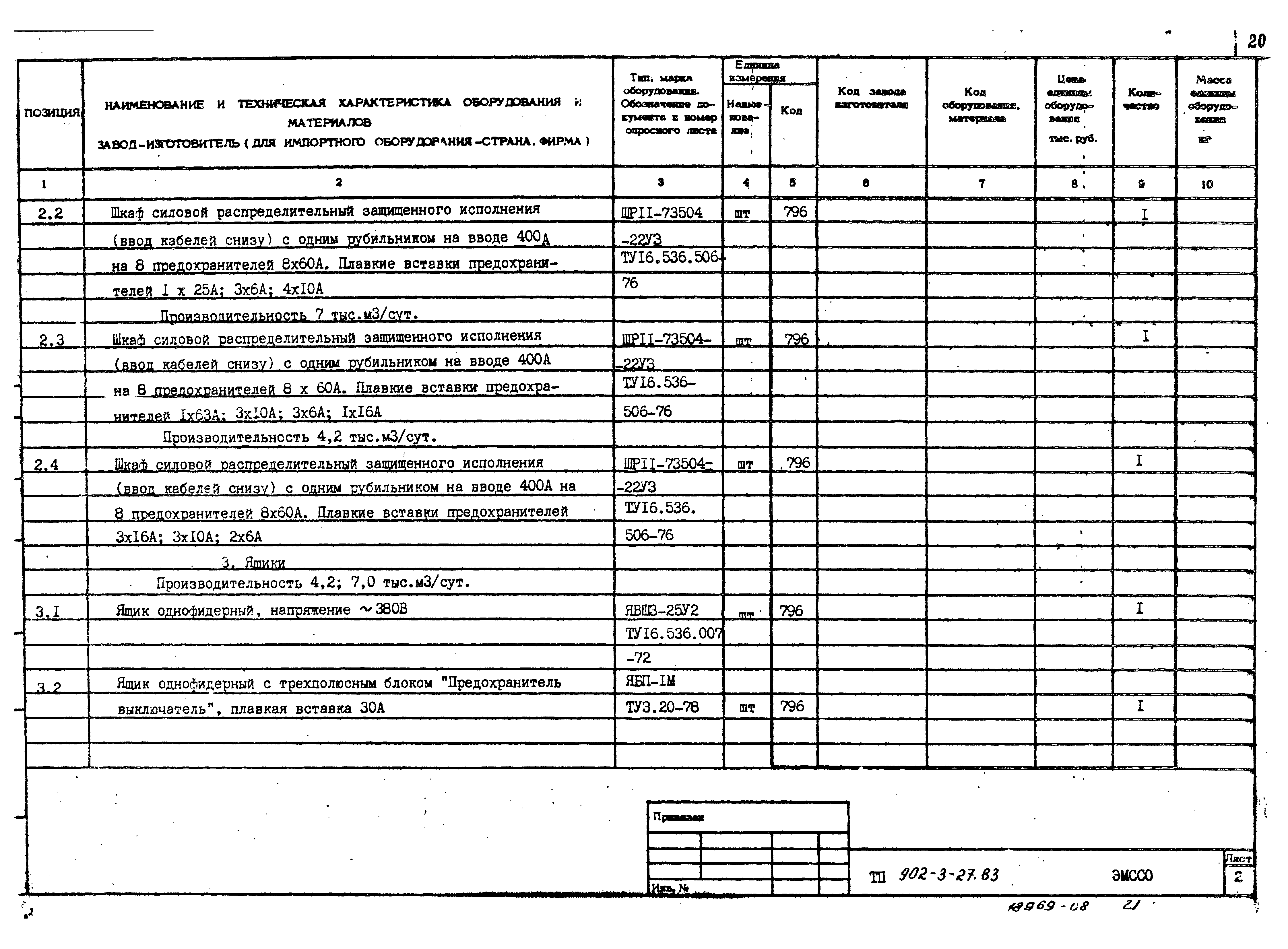 Типовой проект 902-3-27.83