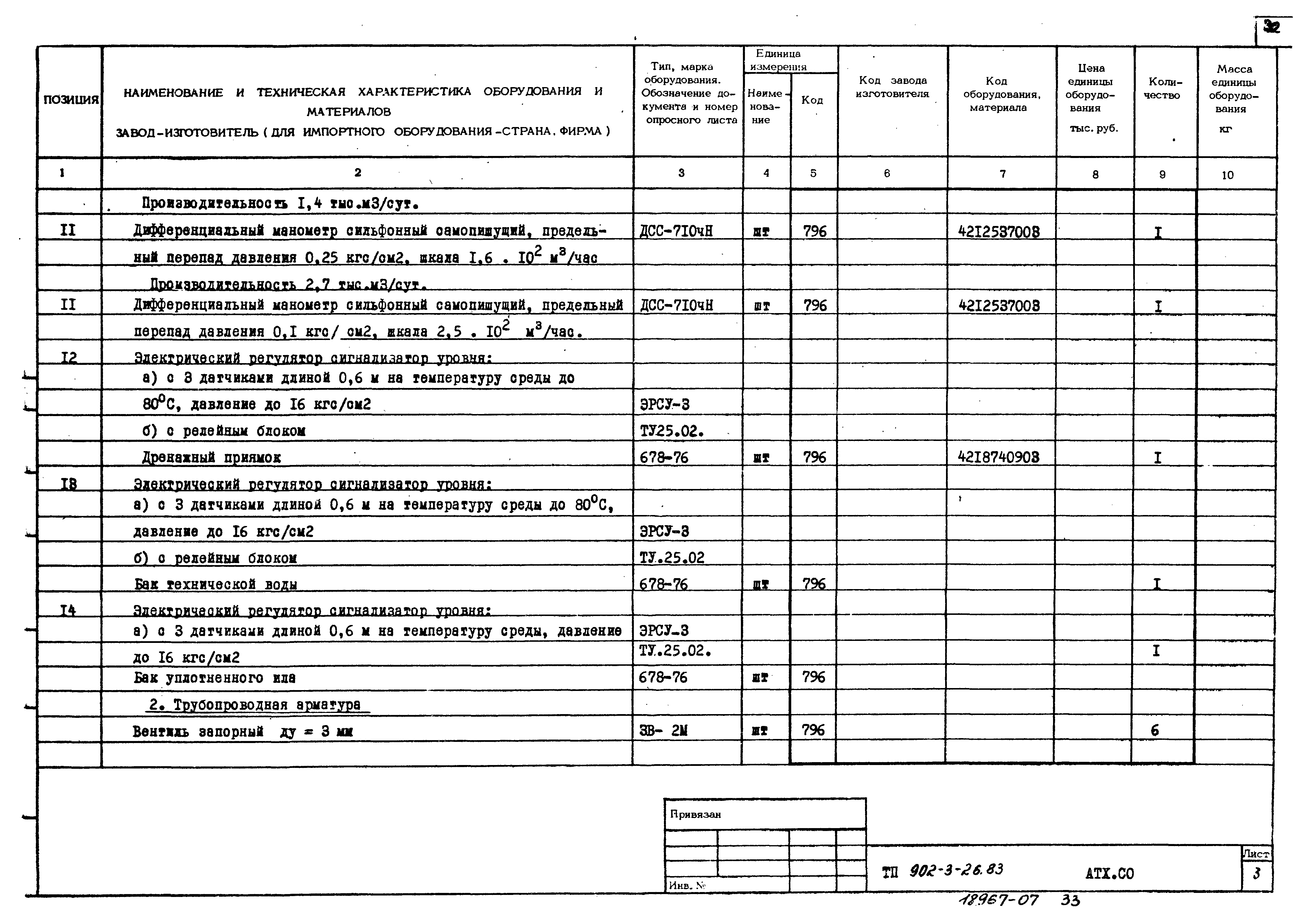 Типовой проект 902-3-26.83