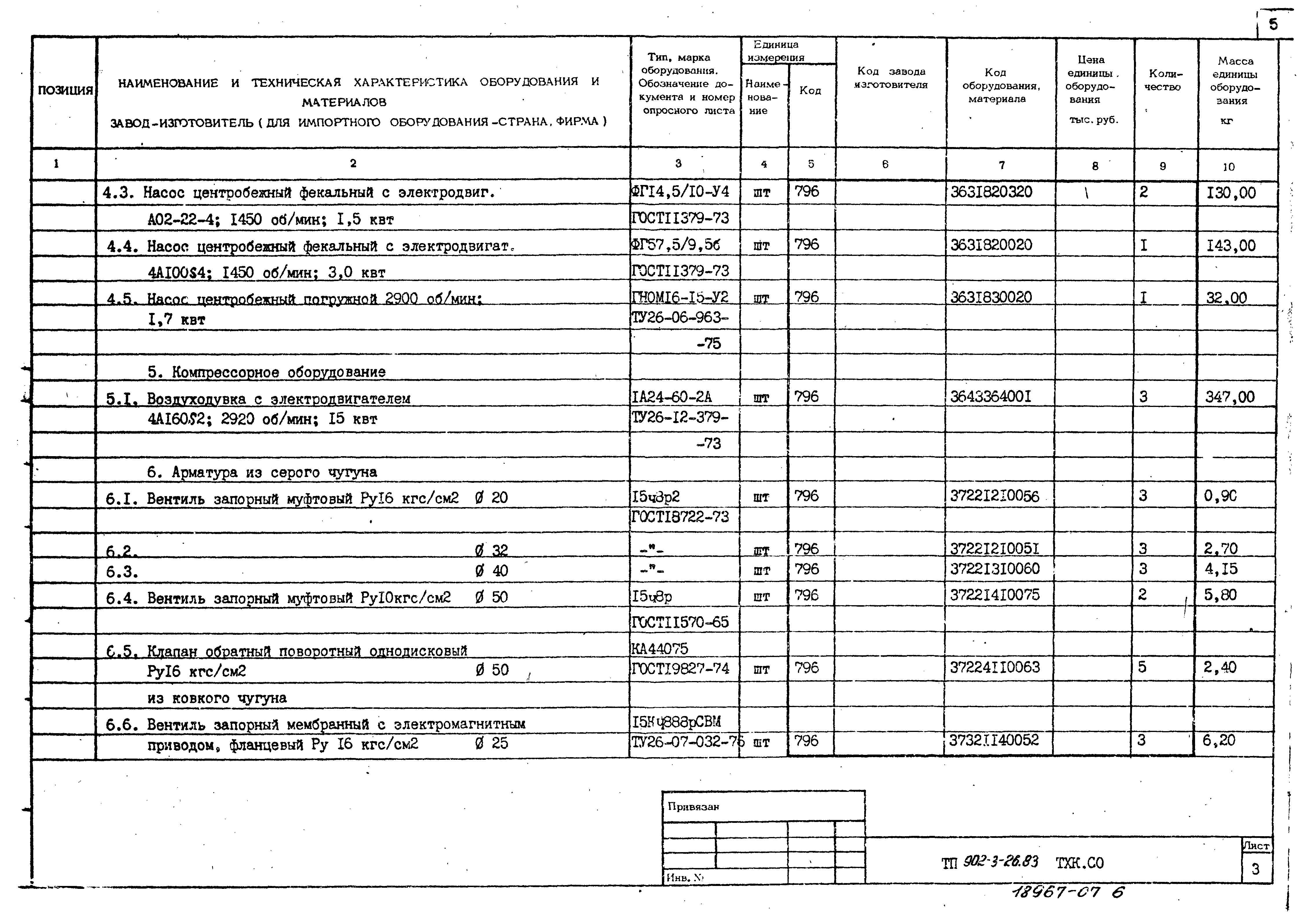 Типовой проект 902-3-26.83