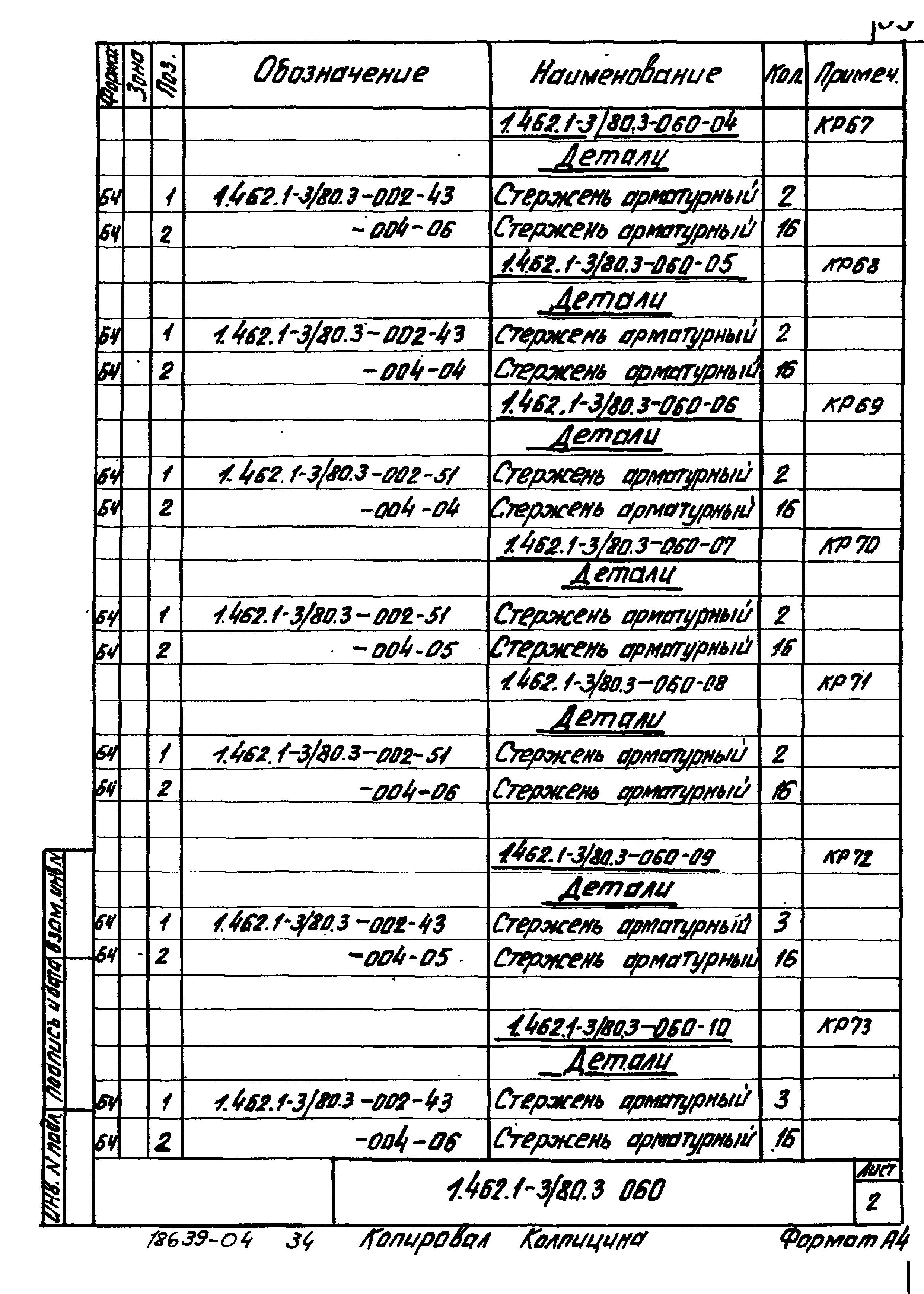 Серия 1.462.1-3/80