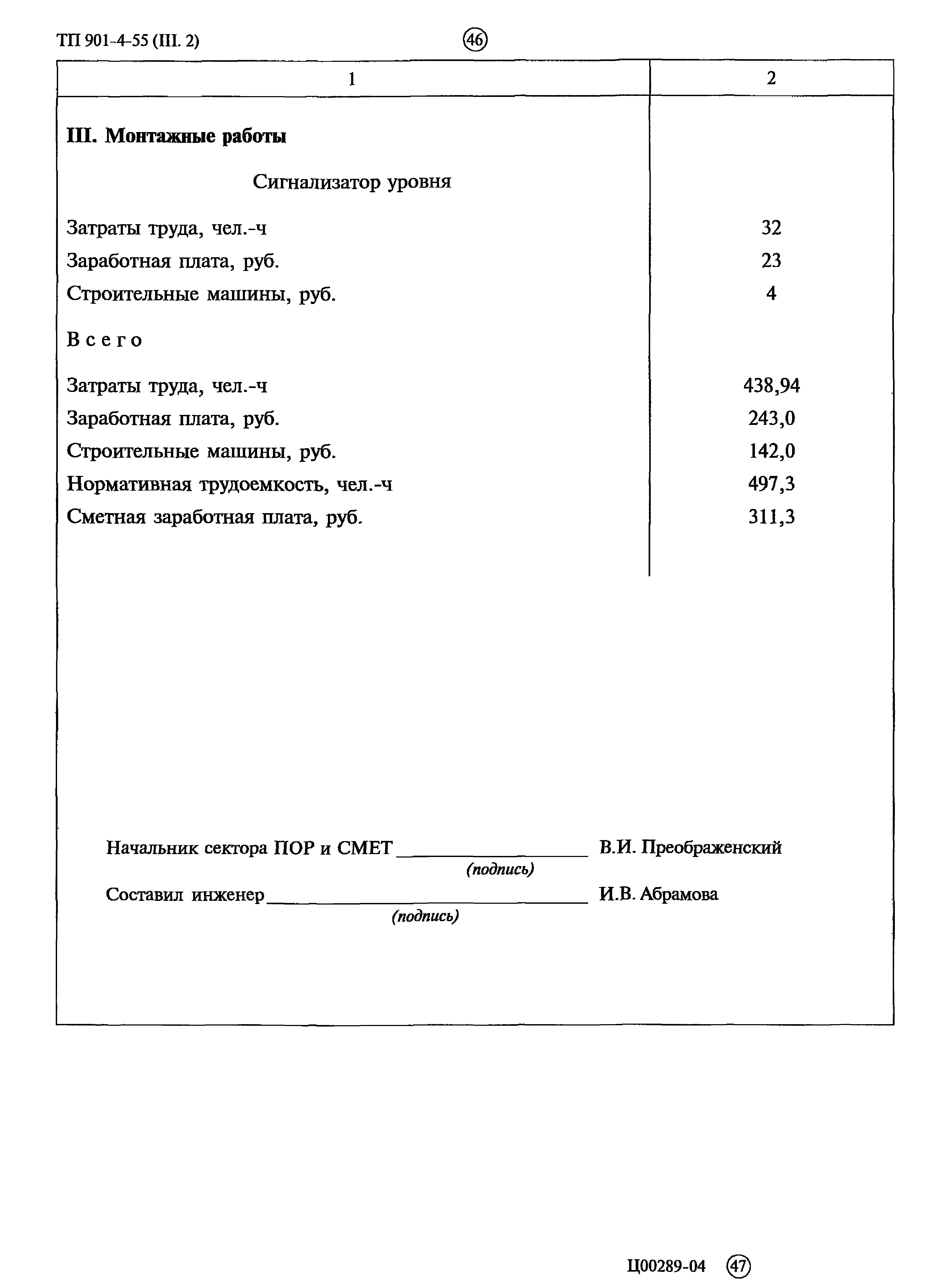Типовой проект 901-4-55