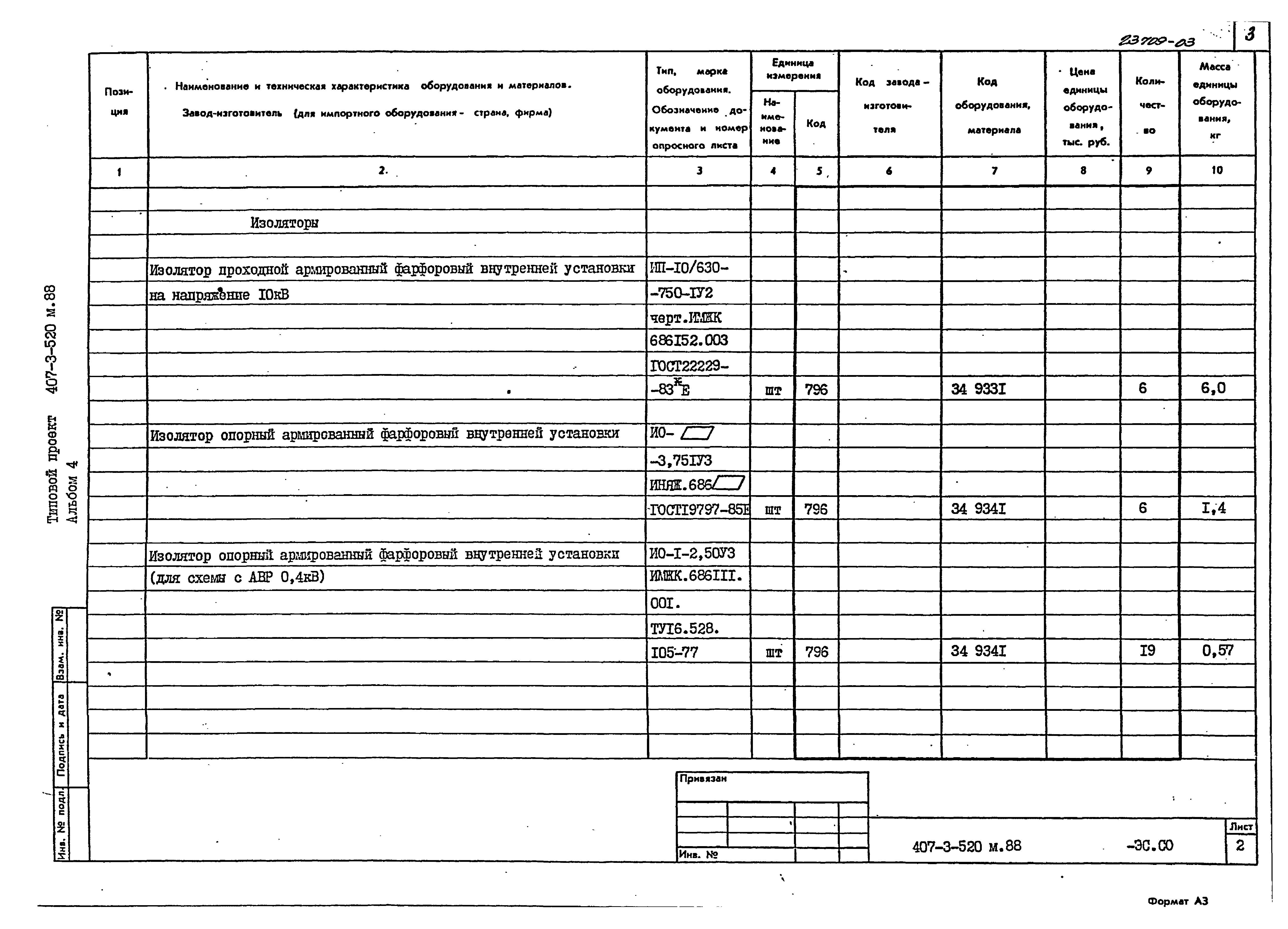 Типовой проект 407-3-524см.88