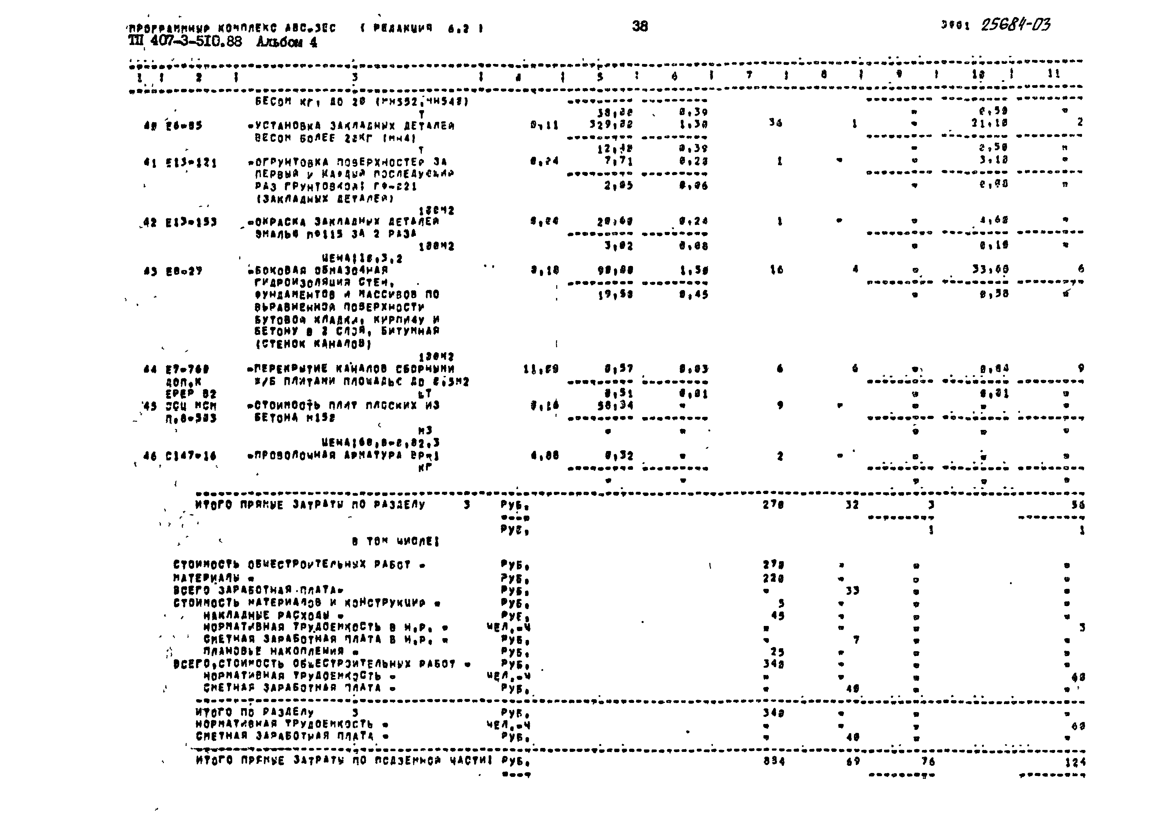 Типовой проект 407-3-510.88