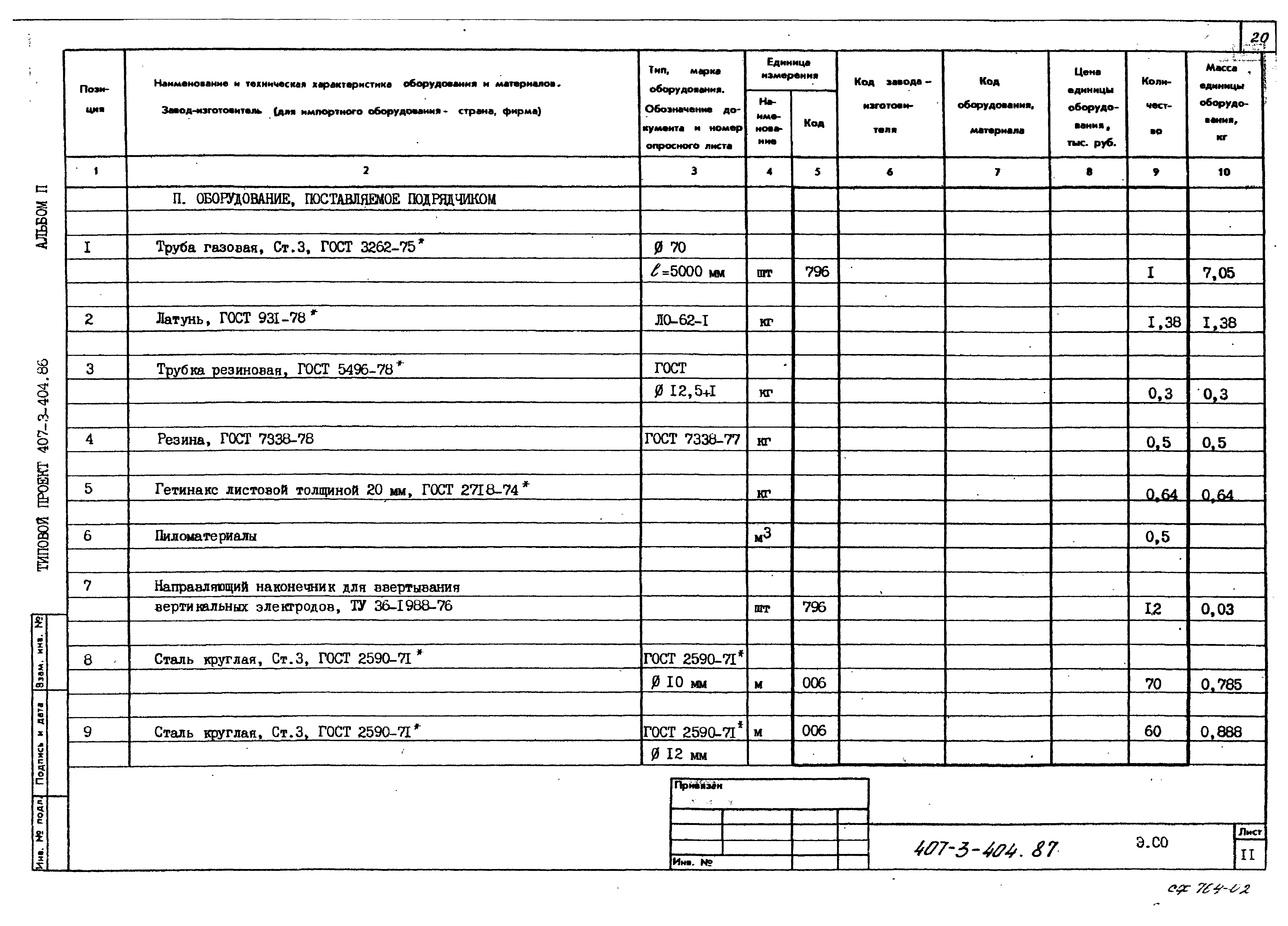 Типовой проект 407-3-404.86