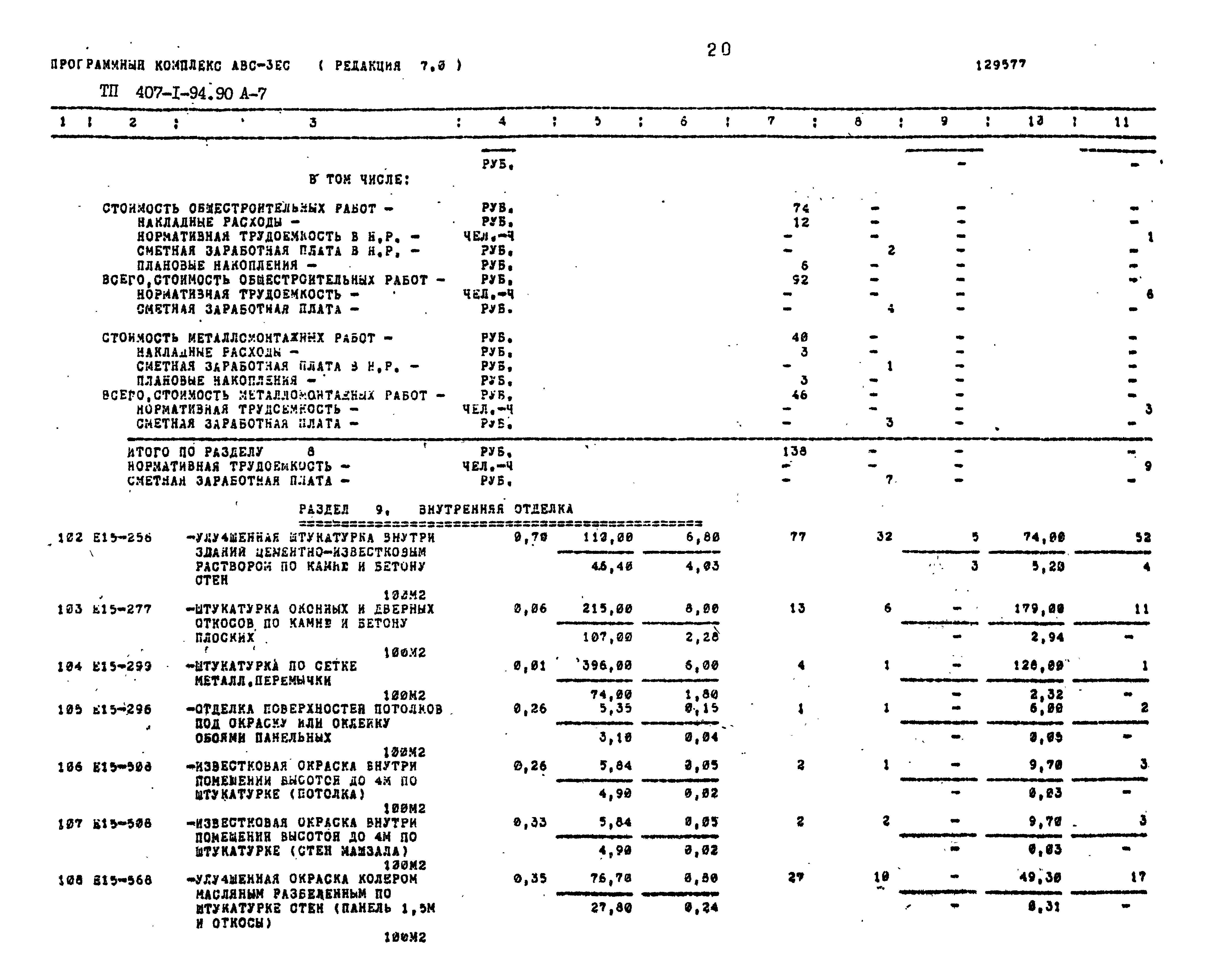 Типовой проект 407-1-94.90