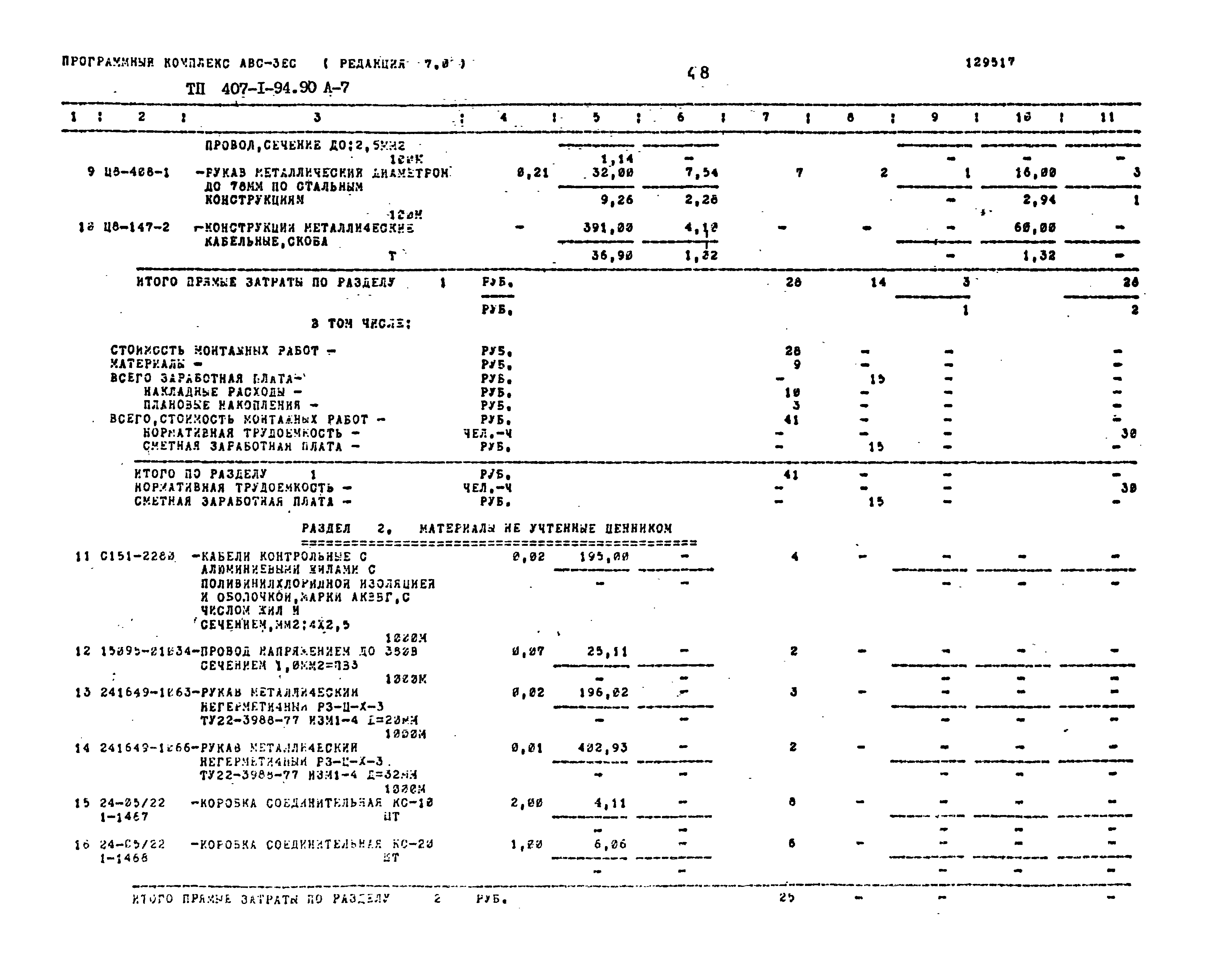 Типовой проект 407-1-94.90