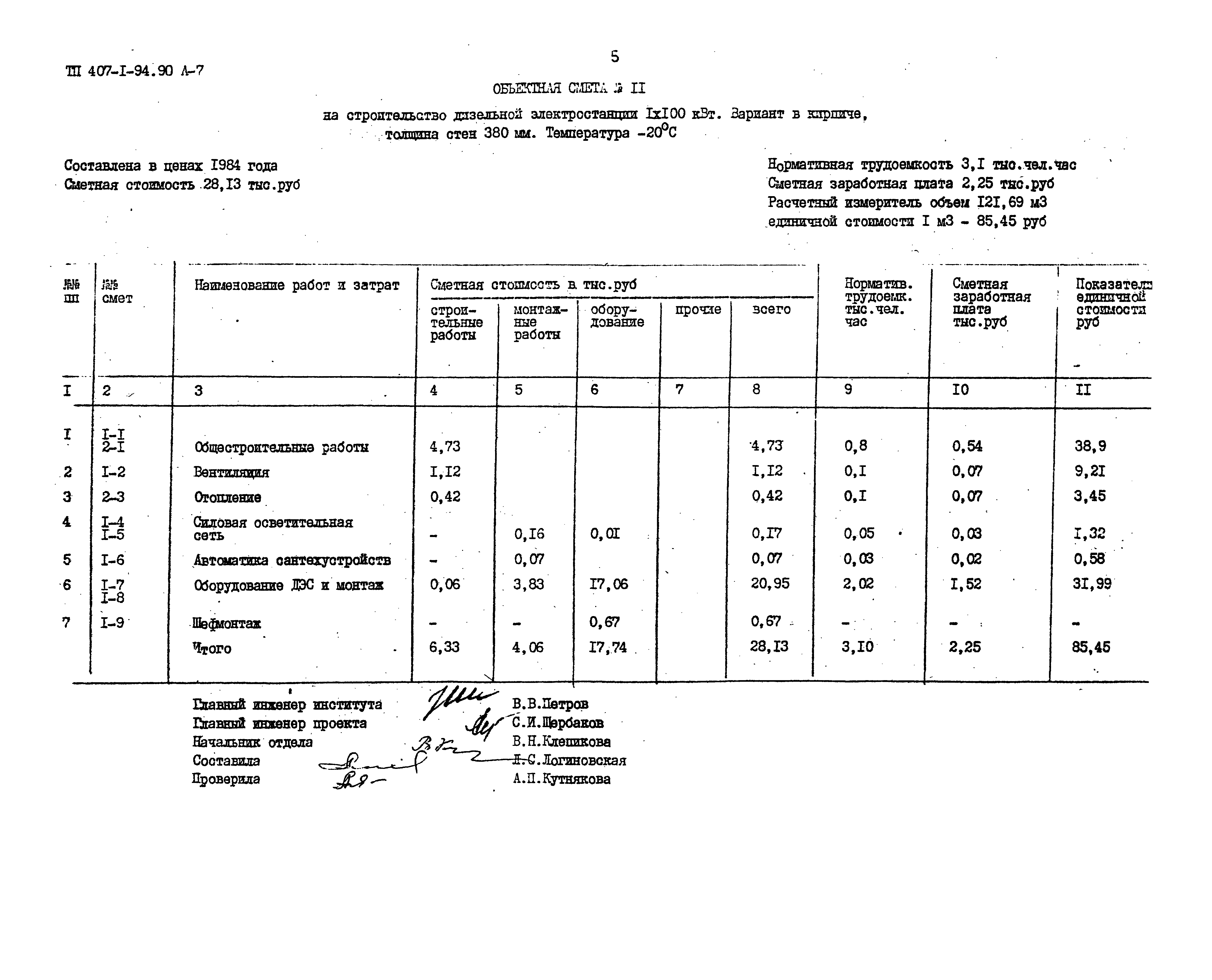 Типовой проект 407-1-94.90