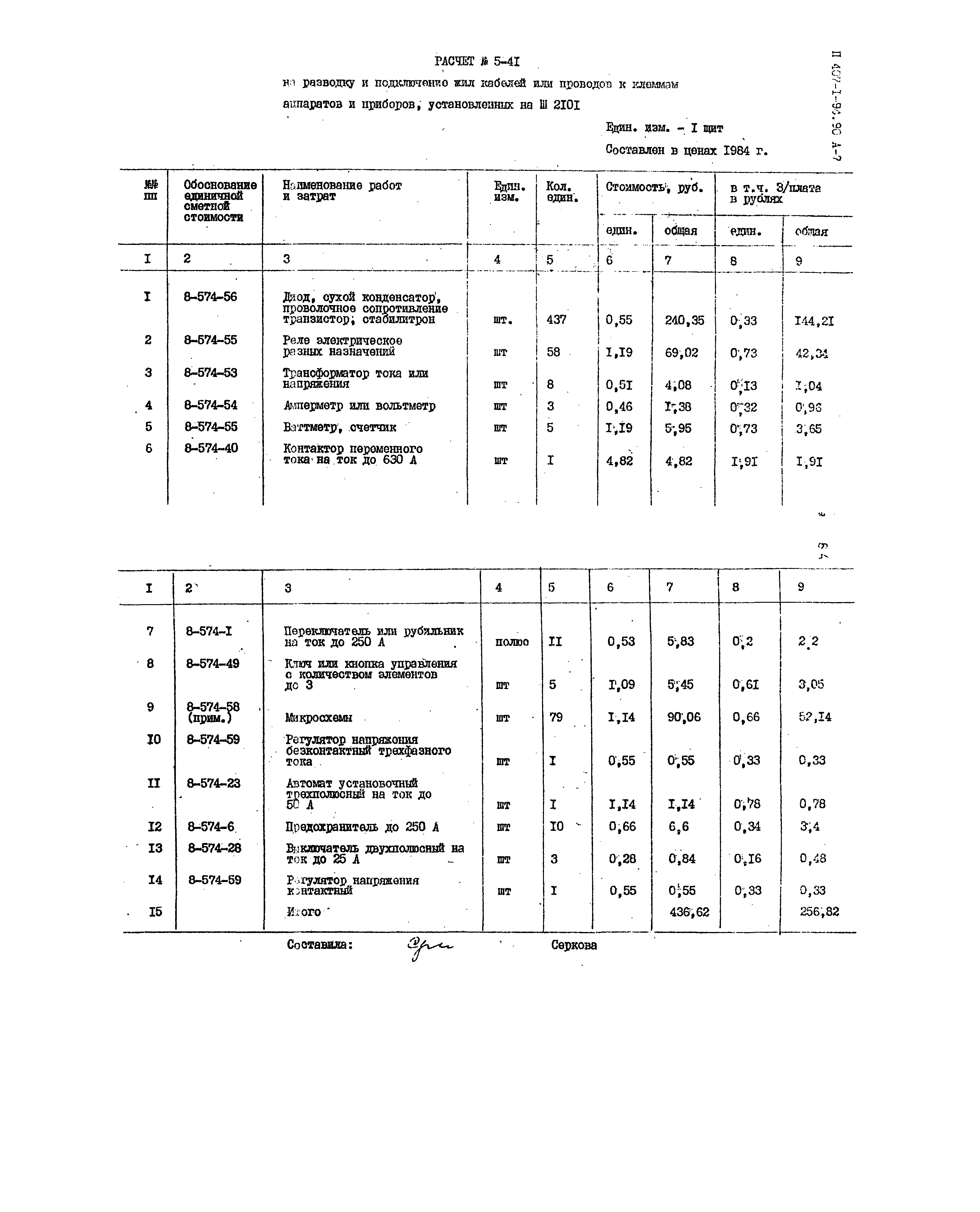 Типовой проект 407-1-94.90