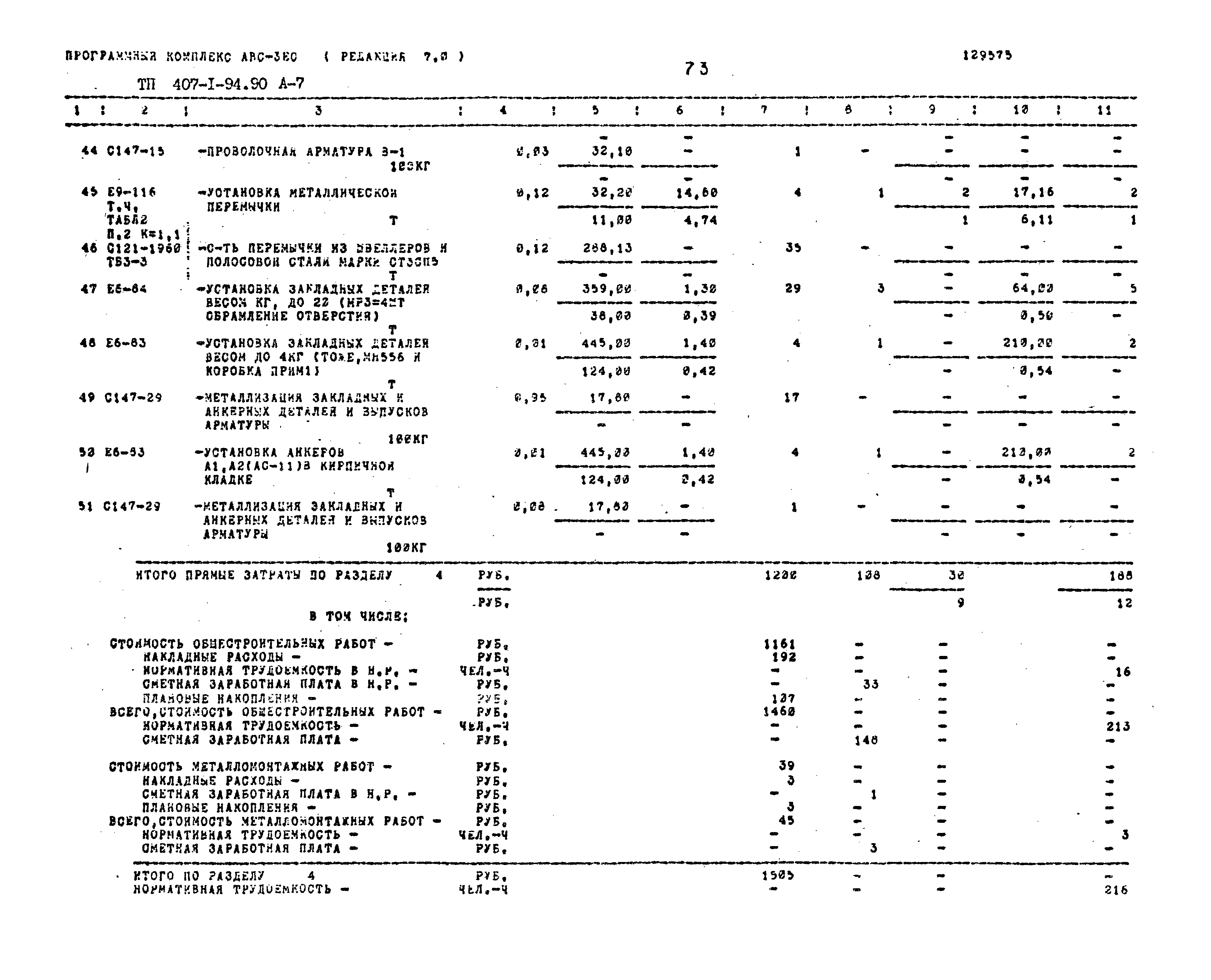 Типовой проект 407-1-94.90