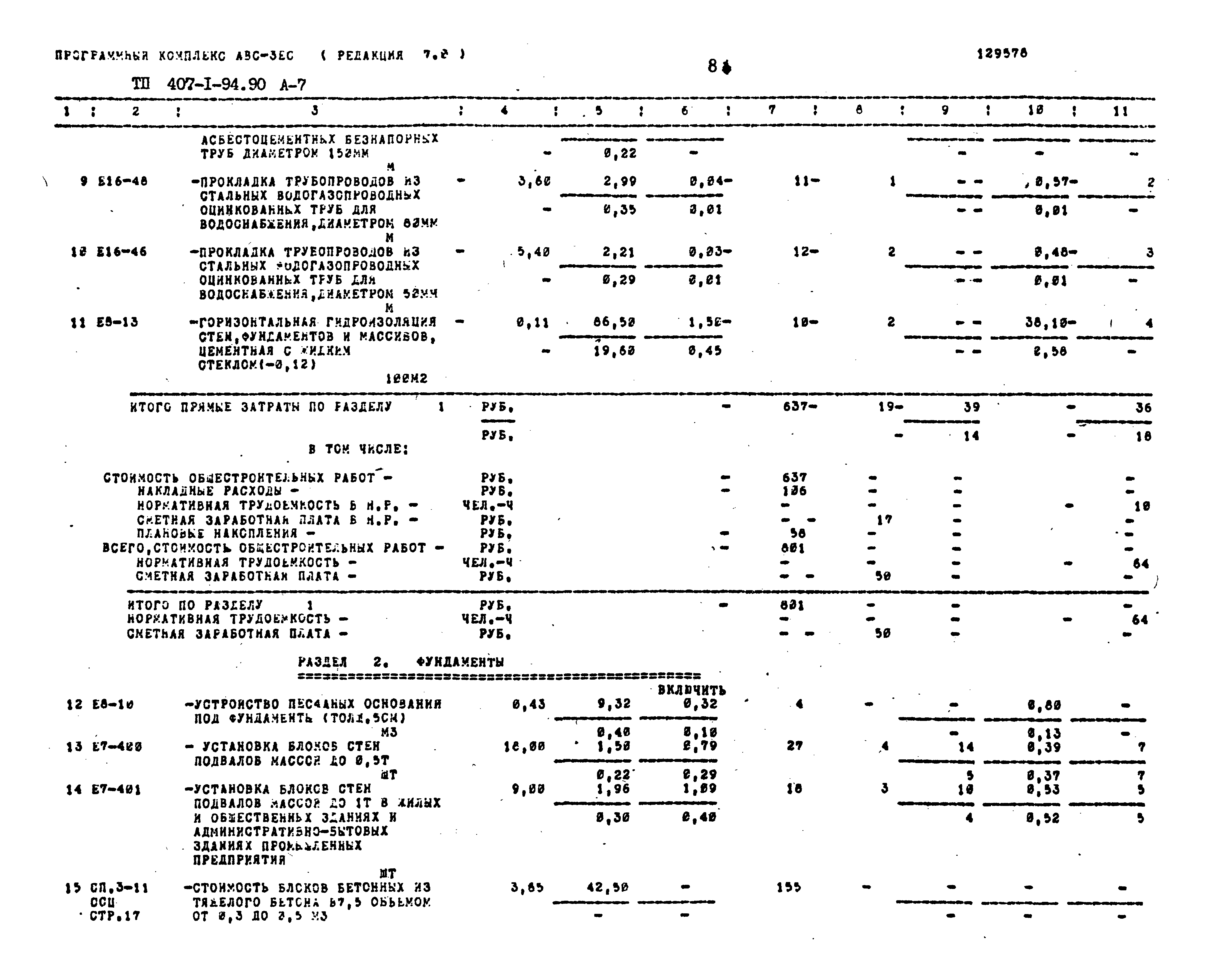 Типовой проект 407-1-94.90