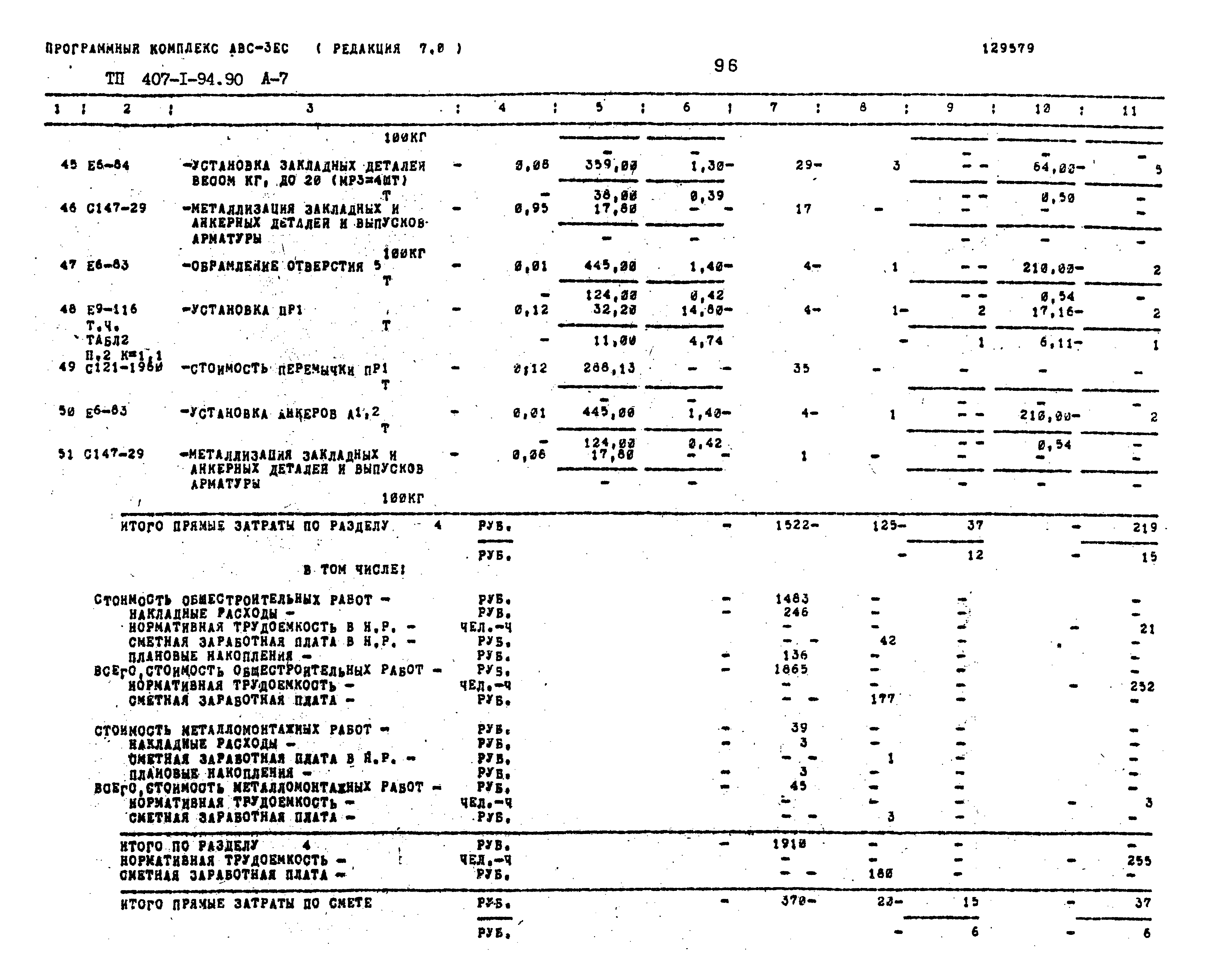 Типовой проект 407-1-94.90