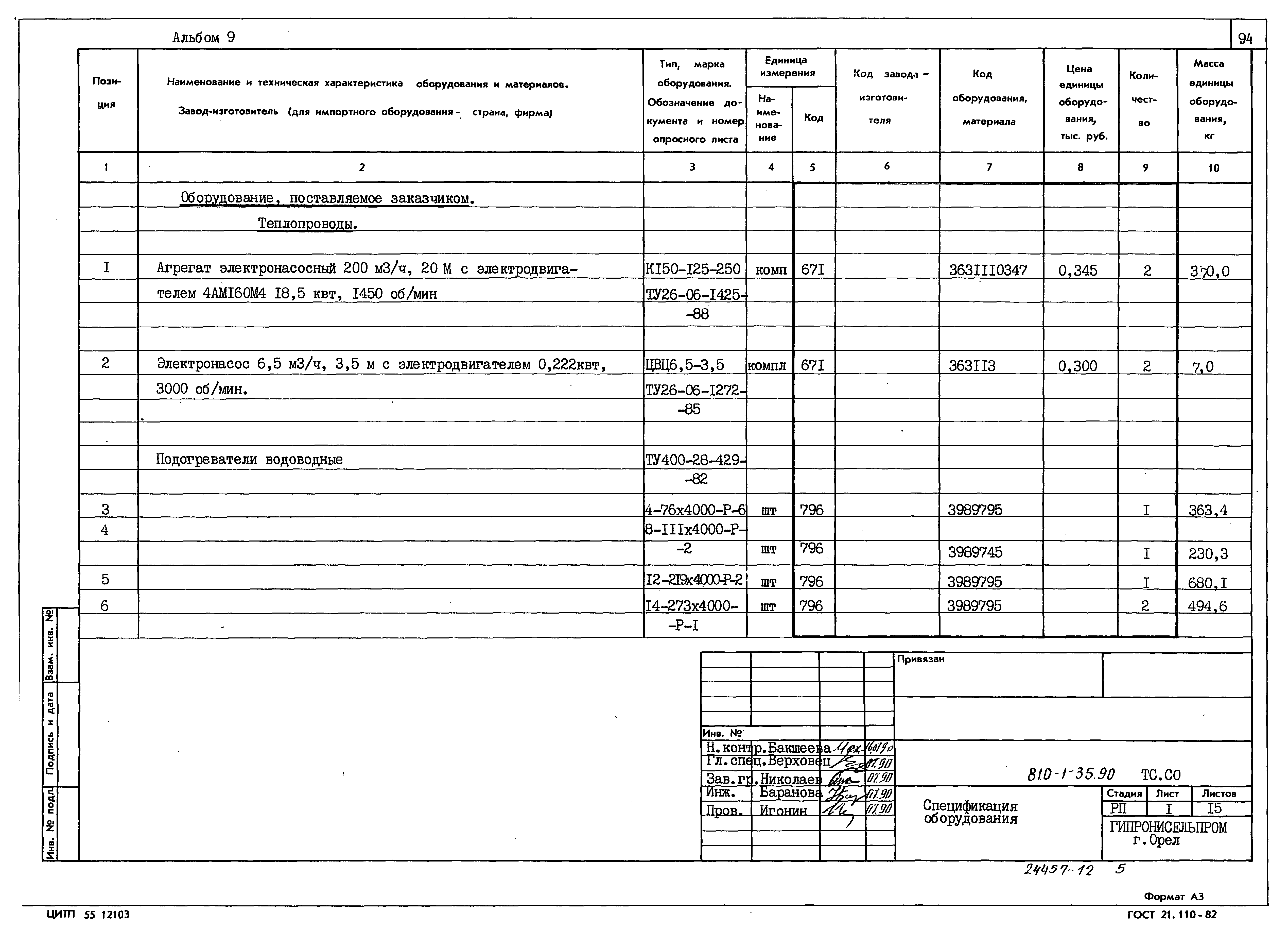 Типовой проект 810-1-35.90