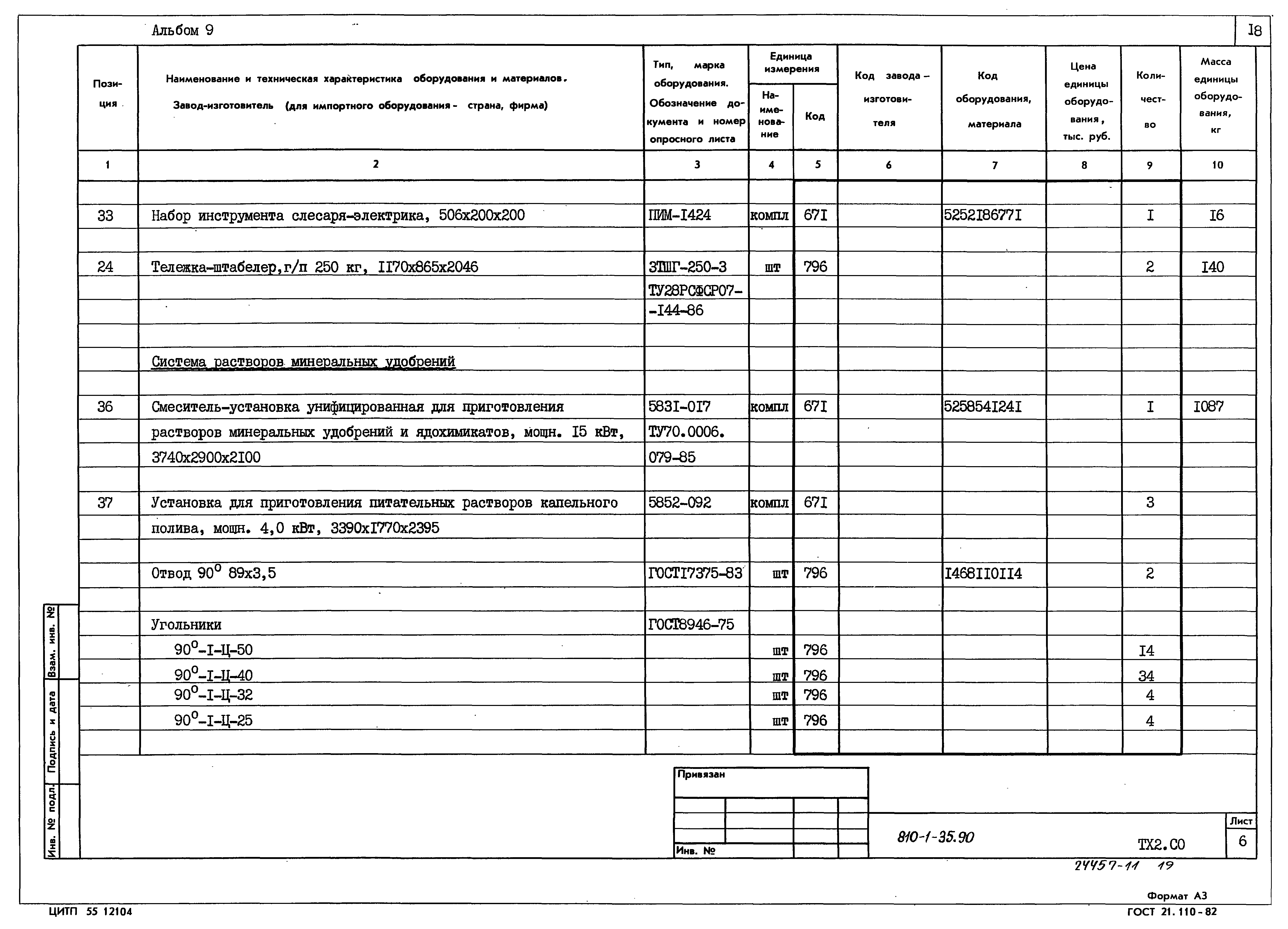 Типовой проект 810-1-35.90