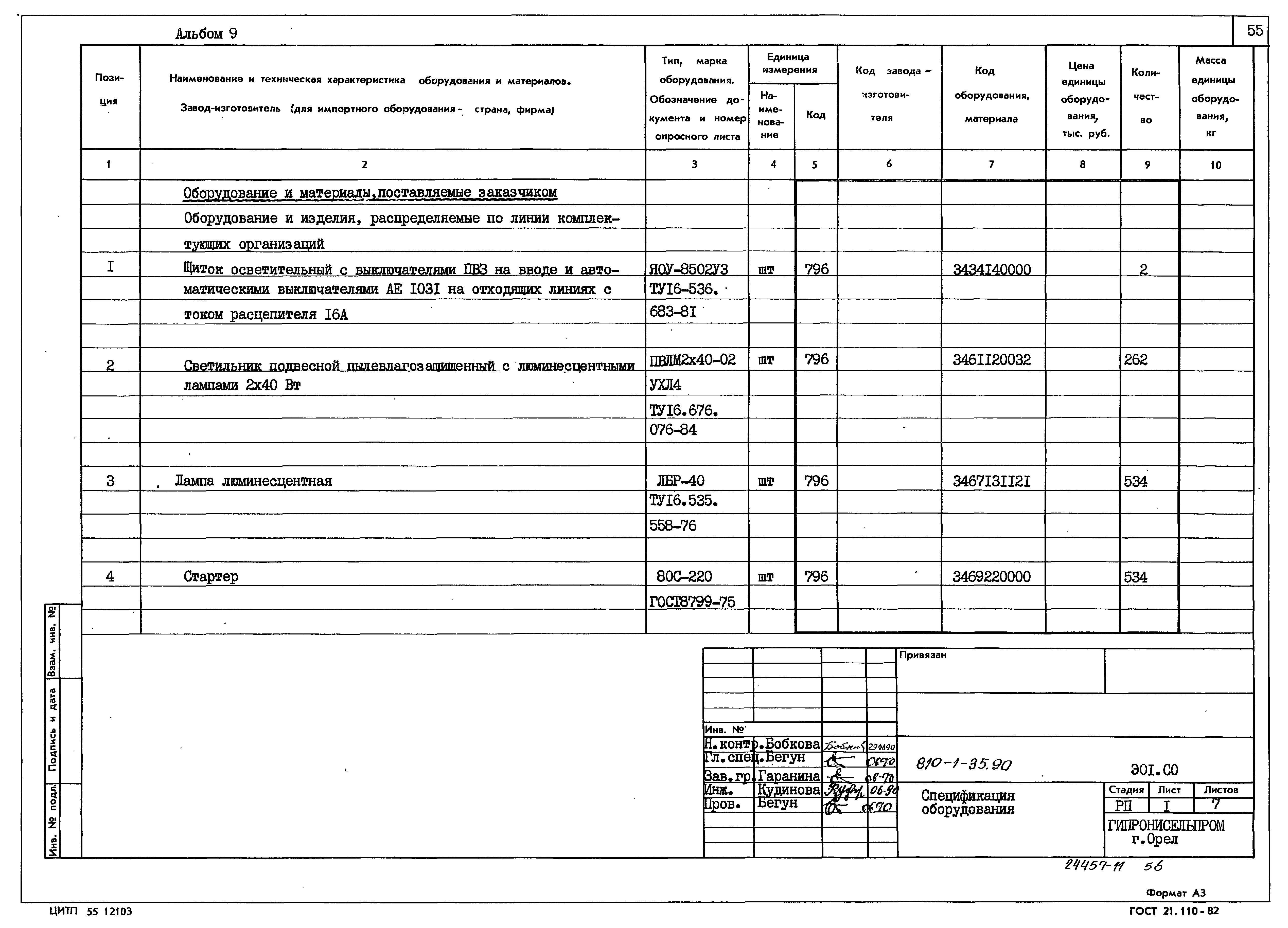 Типовой проект 810-1-35.90