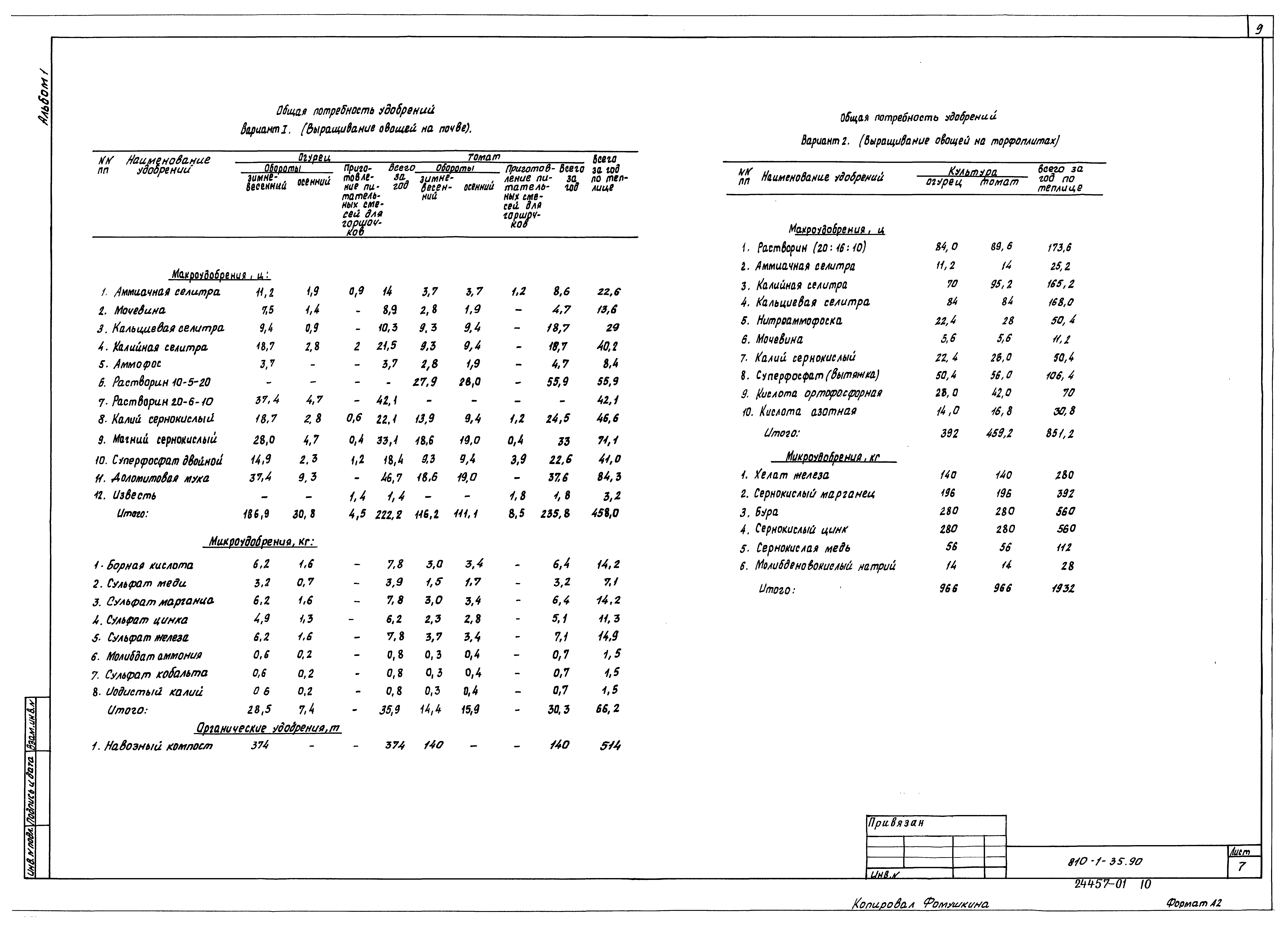 Типовой проект 810-1-35.90