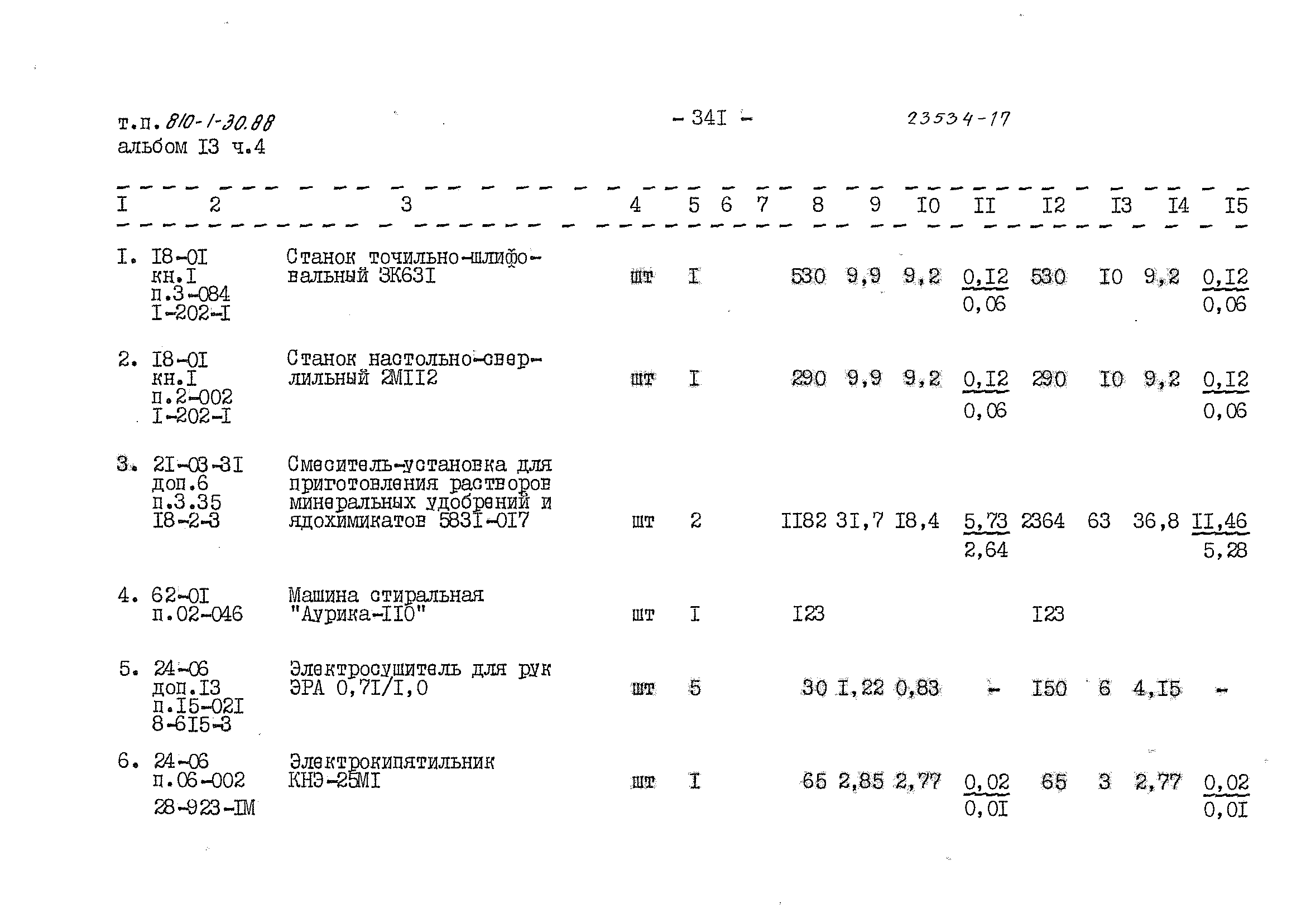 Типовой проект 810-1-30.88