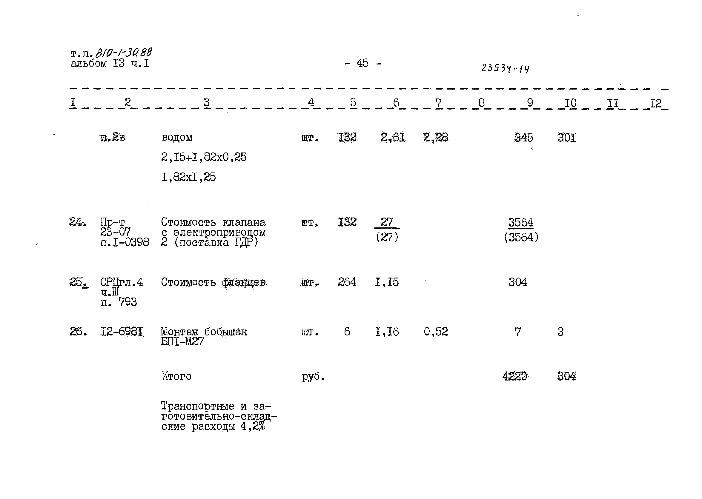 Типовой проект 810-1-30.88