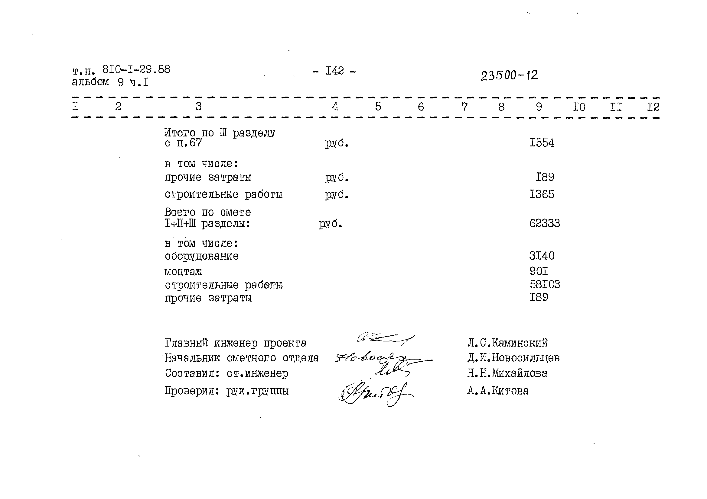 Типовой проект 810-1-29.88