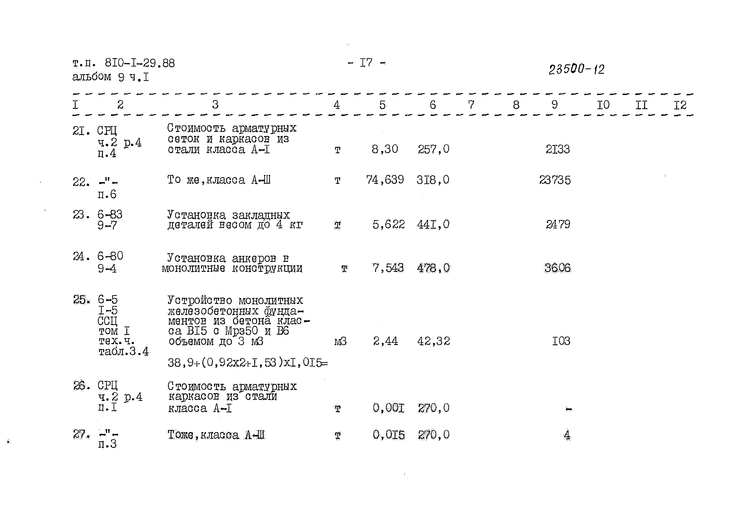 Типовой проект 810-1-29.88