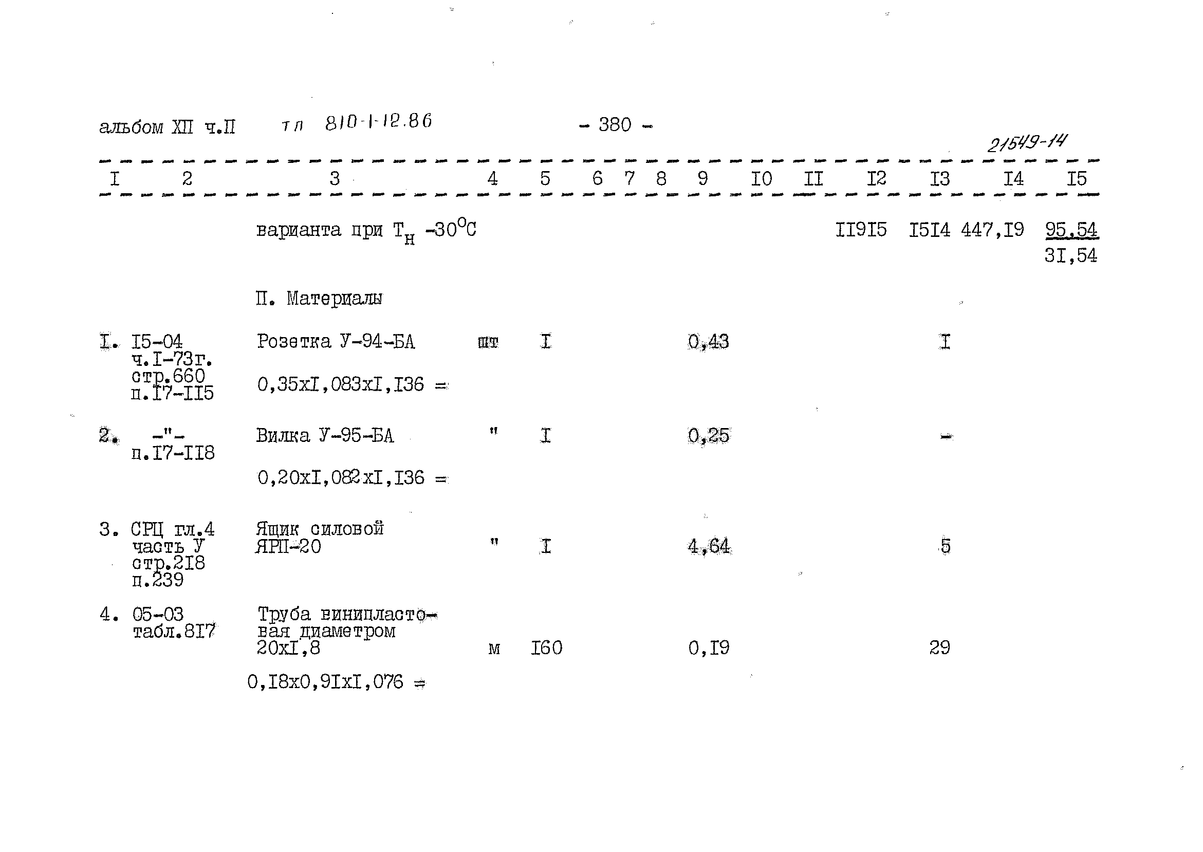 Типовой проект 810-1-12.86