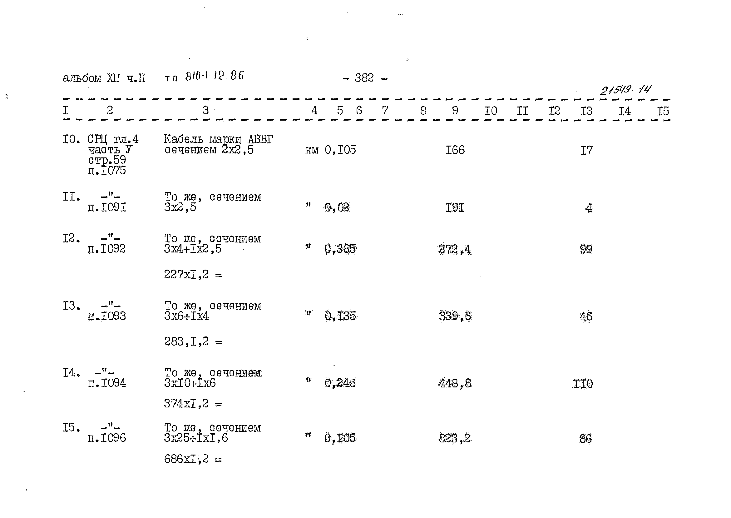 Типовой проект 810-1-12.86