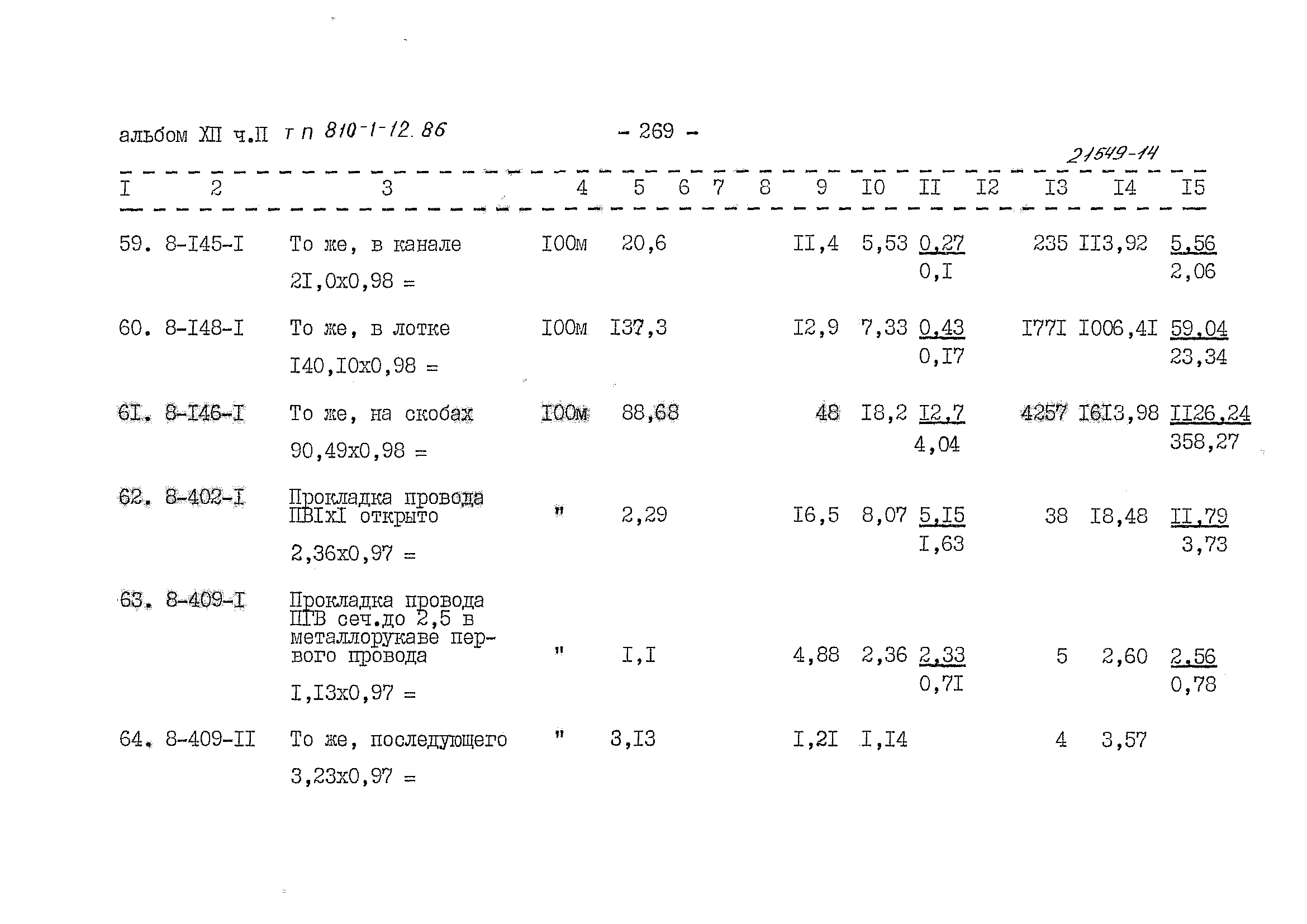 Типовой проект 810-1-12.86