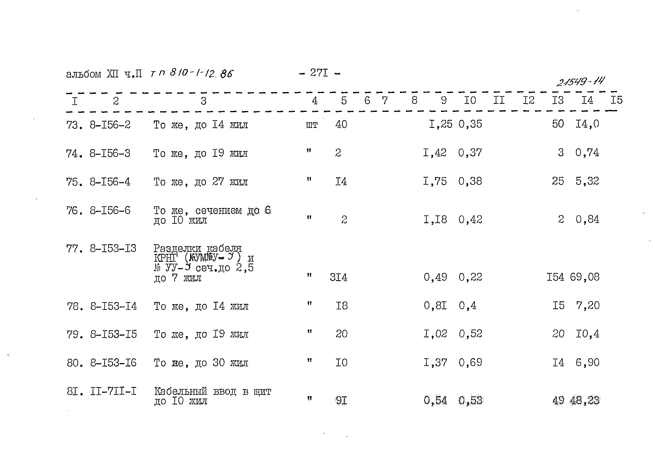 Типовой проект 810-1-12.86